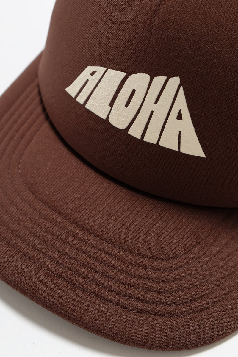 Trucker Hat - Aloha - Brown