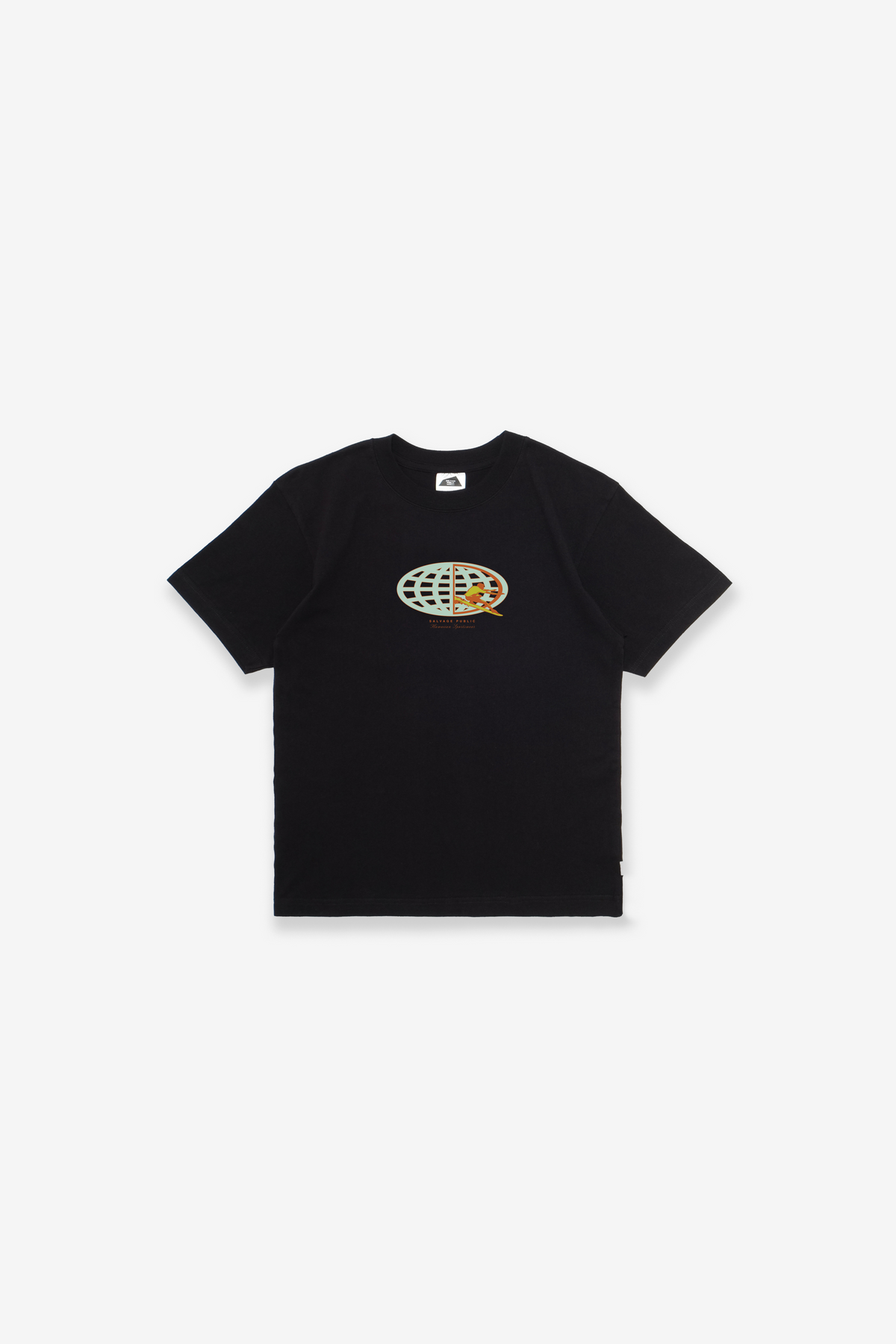 T-Shirt - Surfing Worldwide - Black