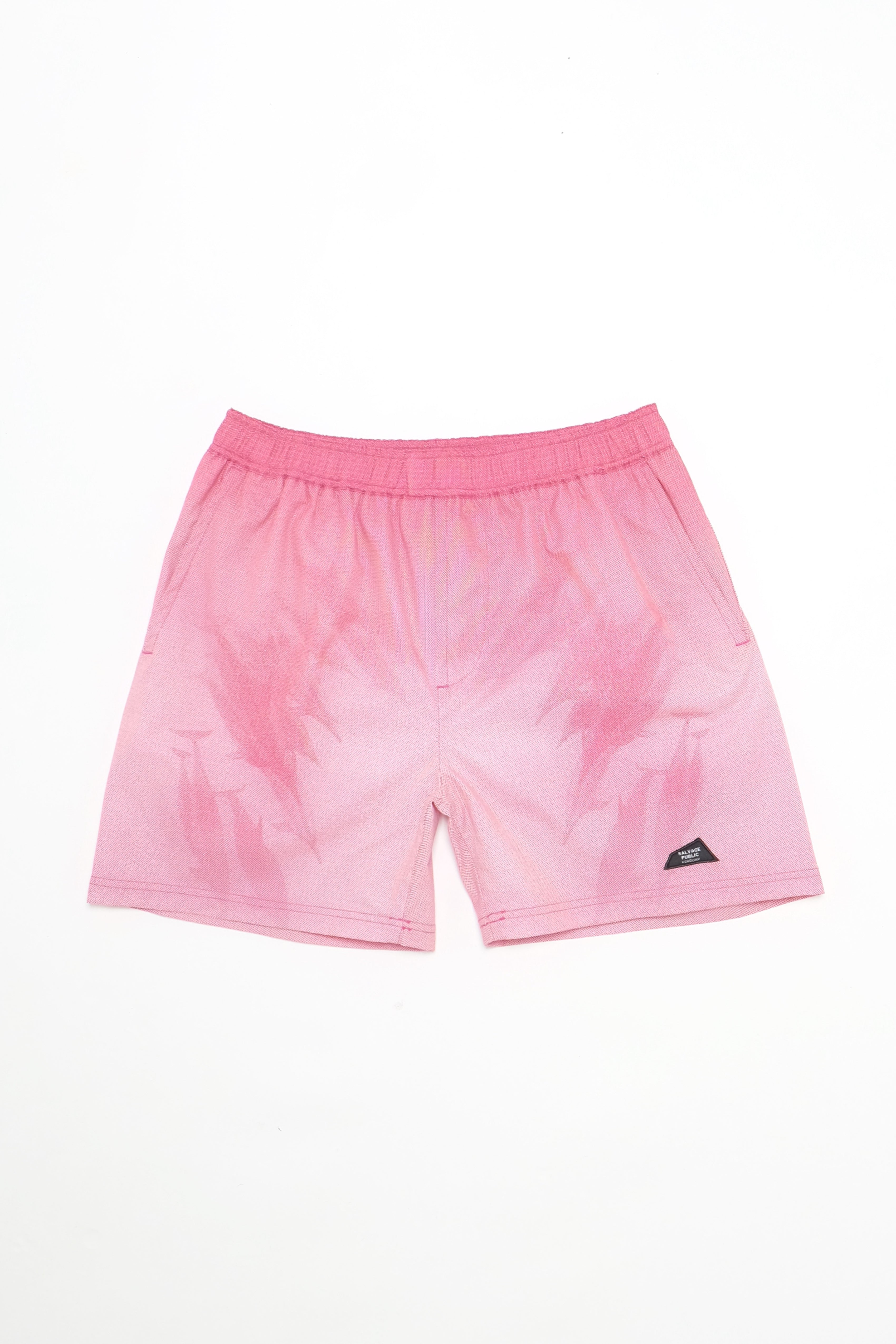 Swim Shorts - Halftone Dolphins - Red