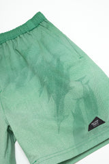Swim Shorts - Halftone Dolphins - Green