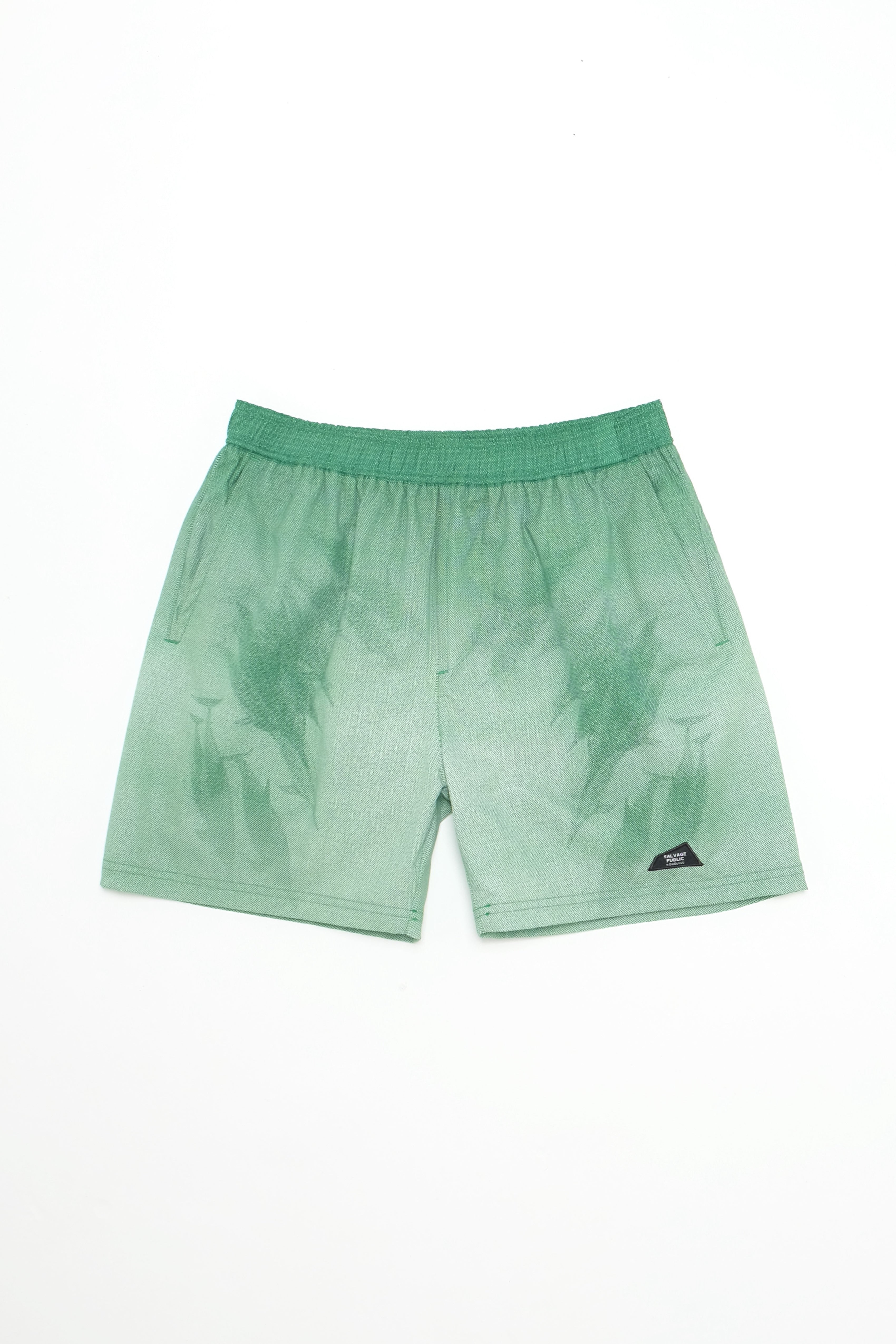 Swim Shorts - Halftone Dolphins - Green