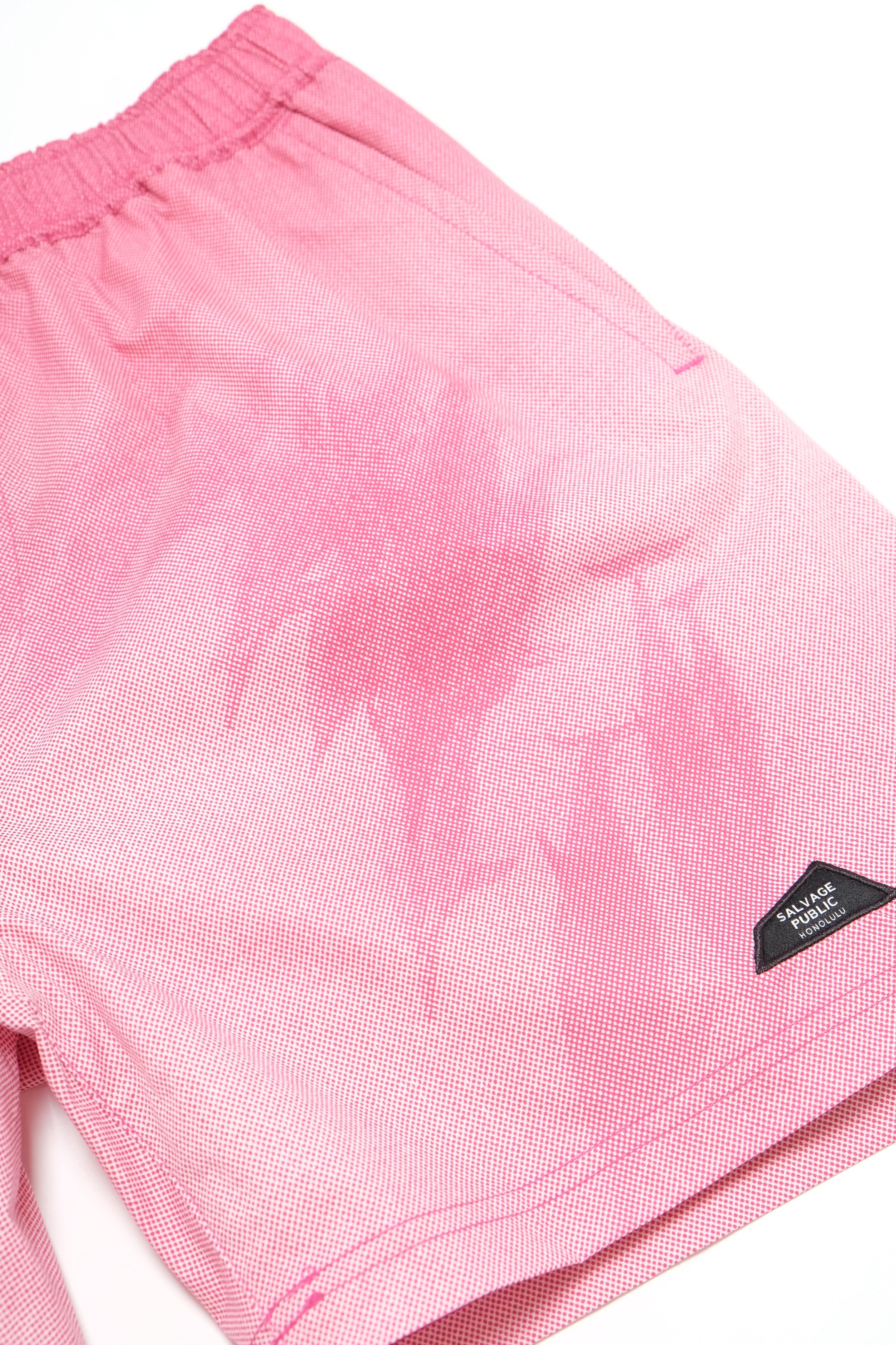 Swim Shorts - Halftone Dolphins - Red