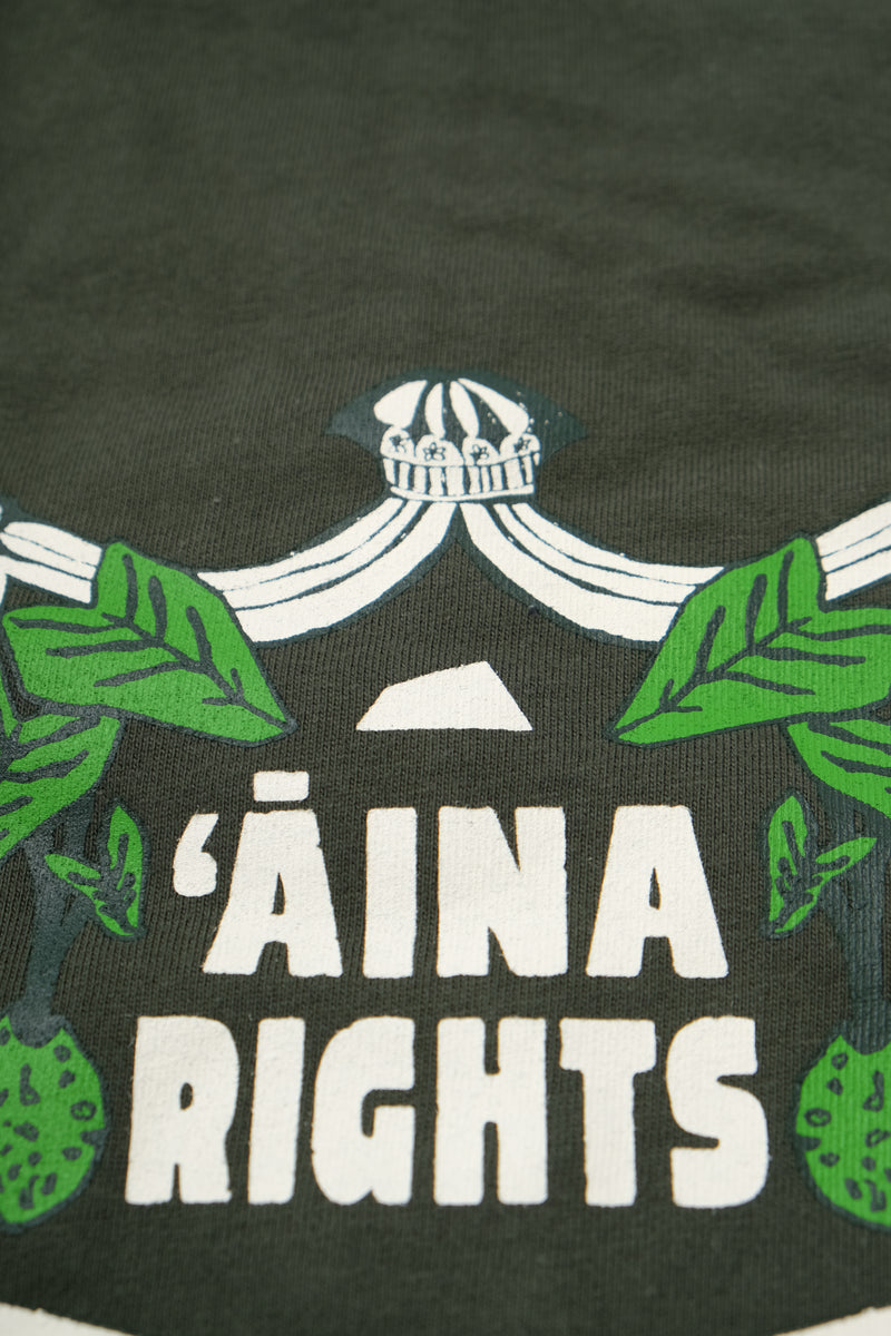 T-Shirt - ʻĀina Rights - Forest Green