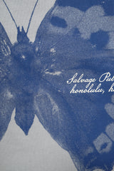 T-Shirt - Kamehameha Butterfly - Dusty Blue