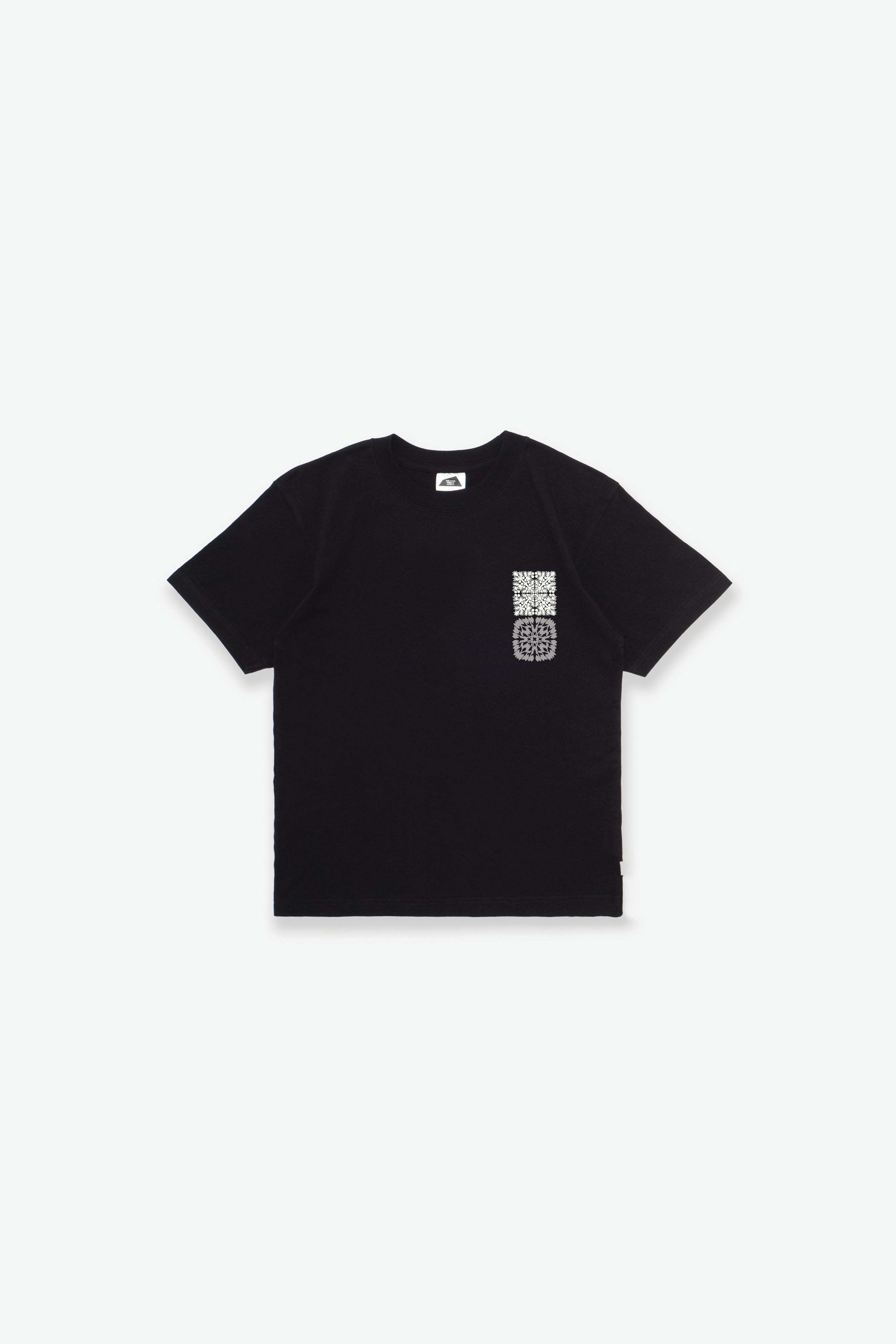 T-Shirt - Double Quilt - Black