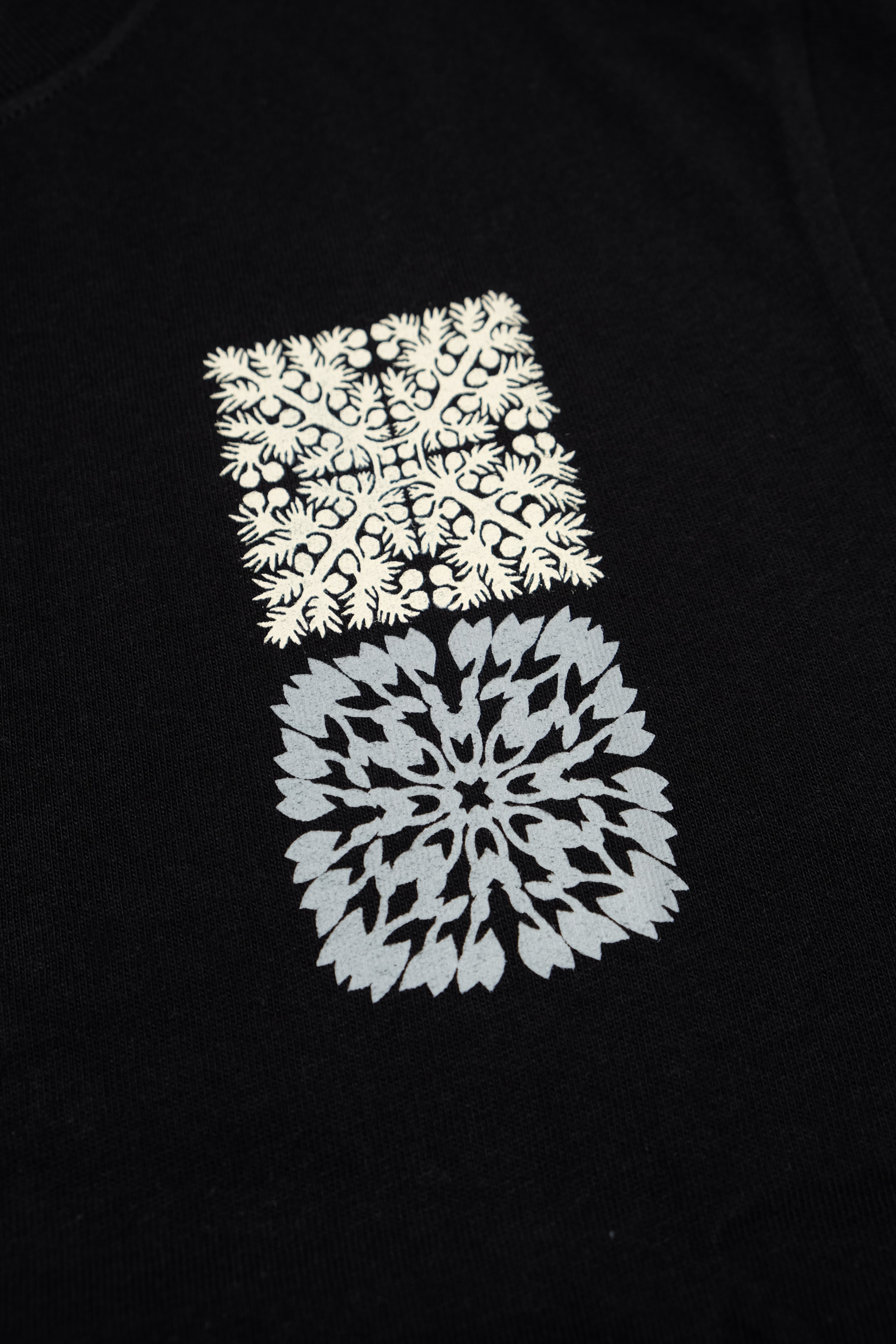 T-Shirt - Double Quilt - Black