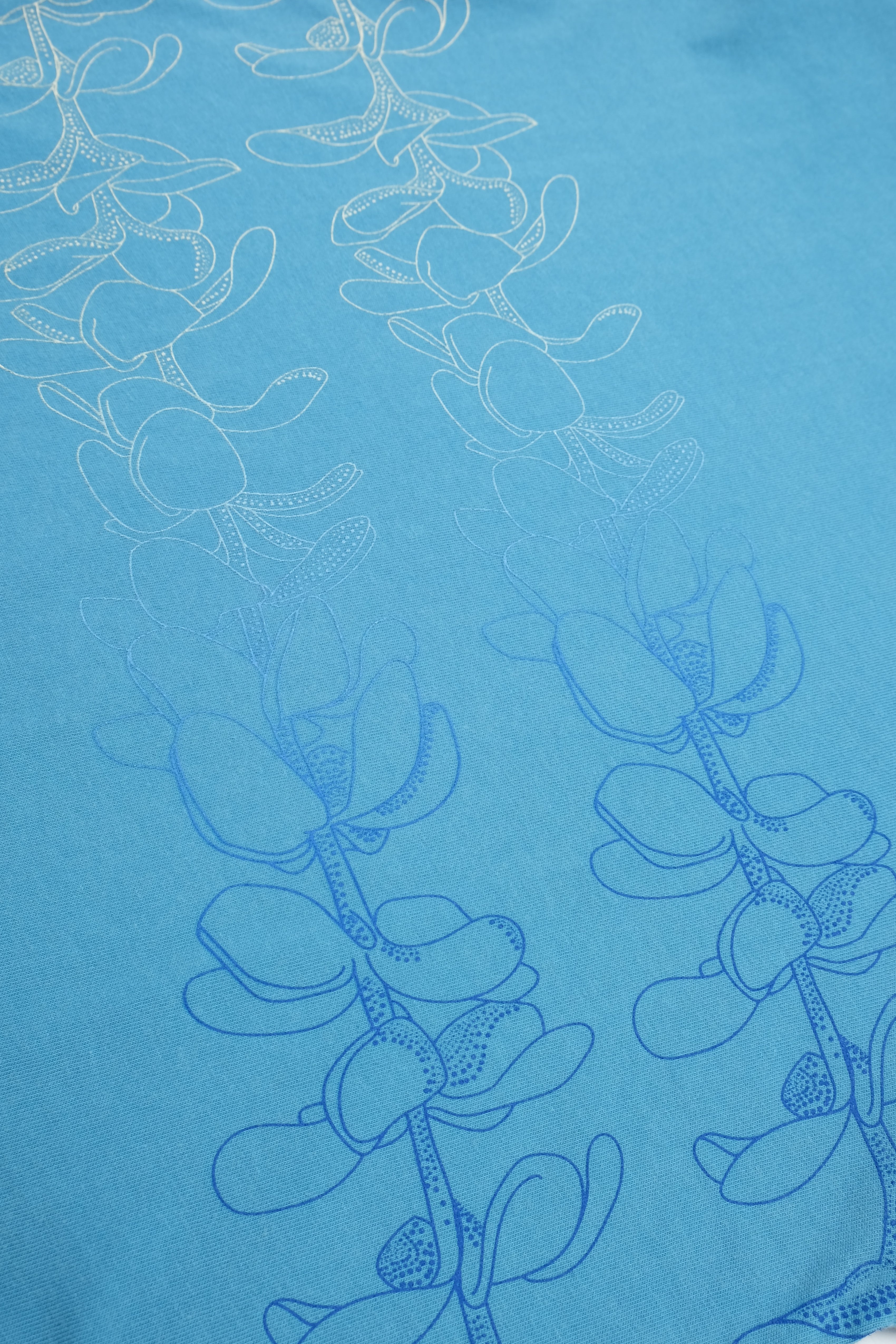 T-Shirt - Double Lei - Maui Blue