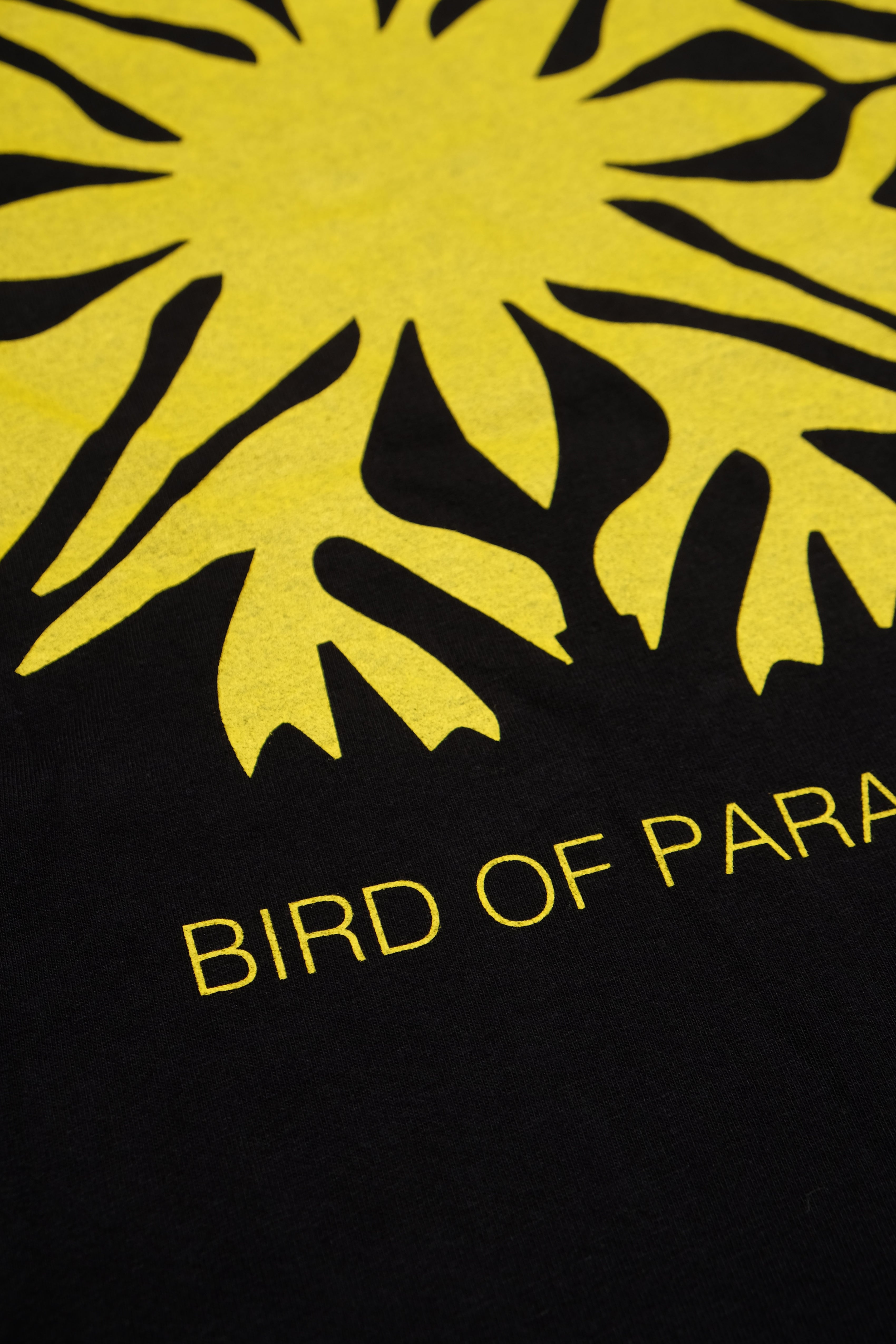 T-Shirt - Bird Of Paradise - Black