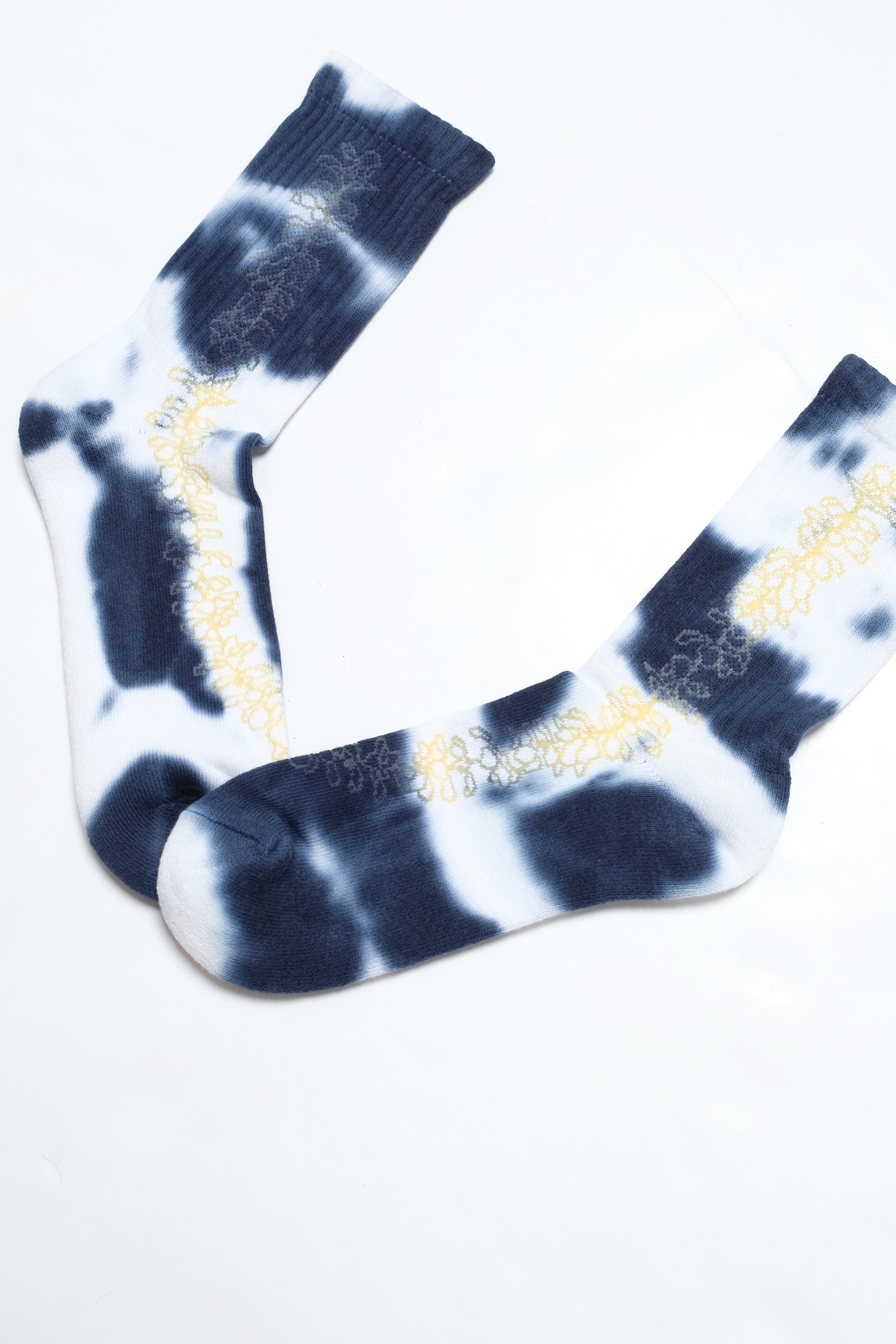 Socks - Lei - TieDye - Navy