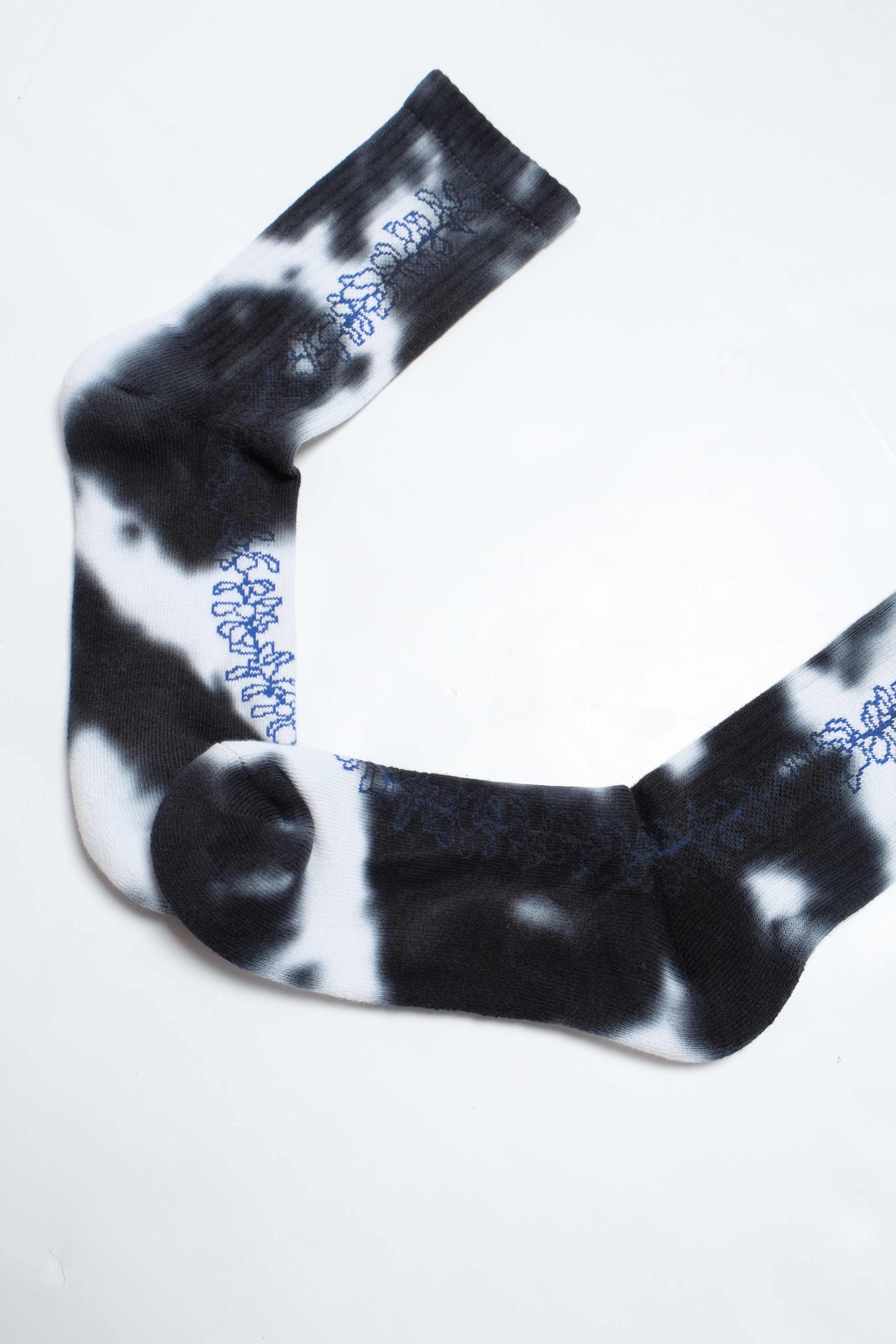 Socks - Lei - TieDye - Black