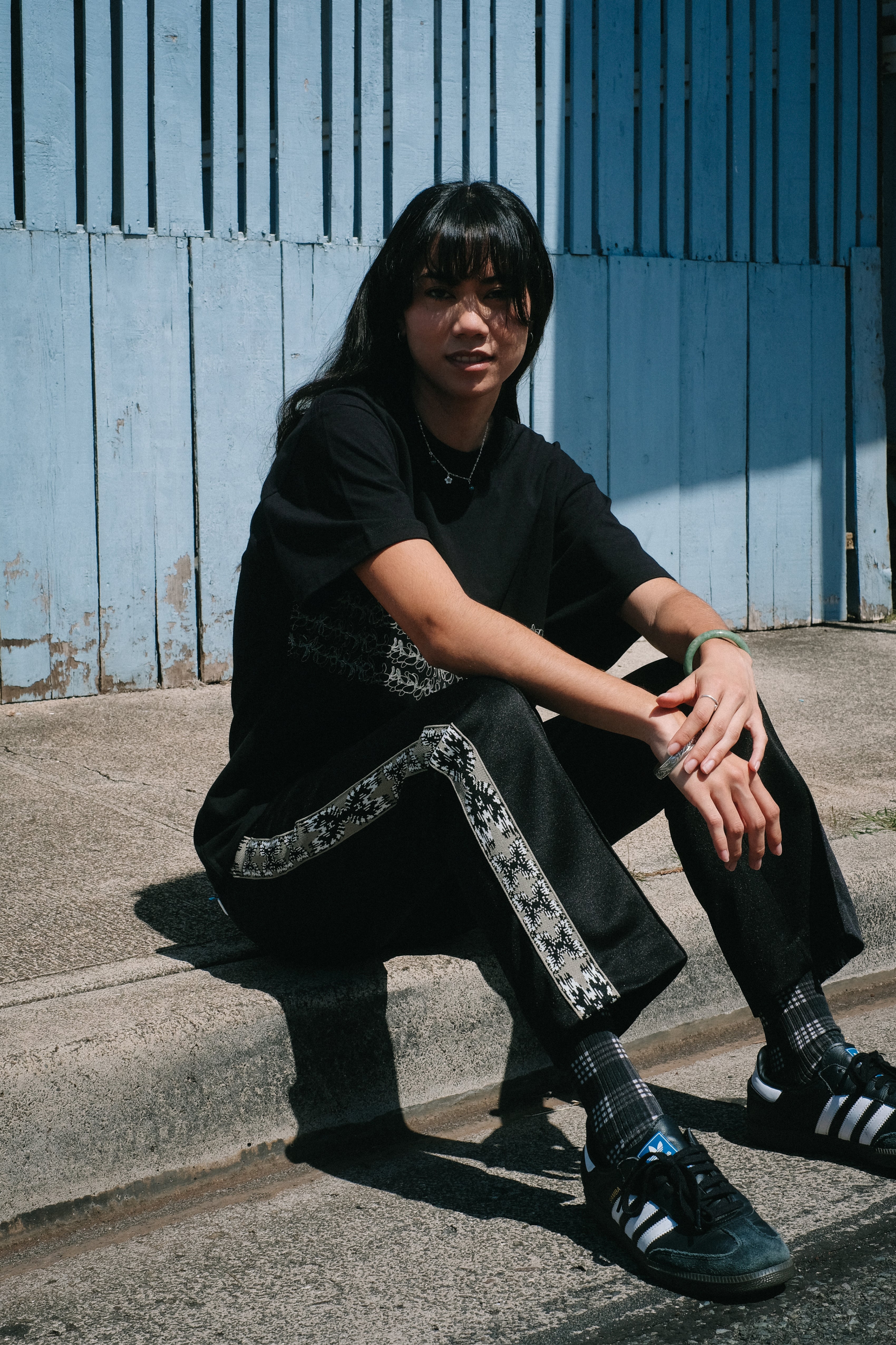 Kūhiō Track Pants - Charcoal