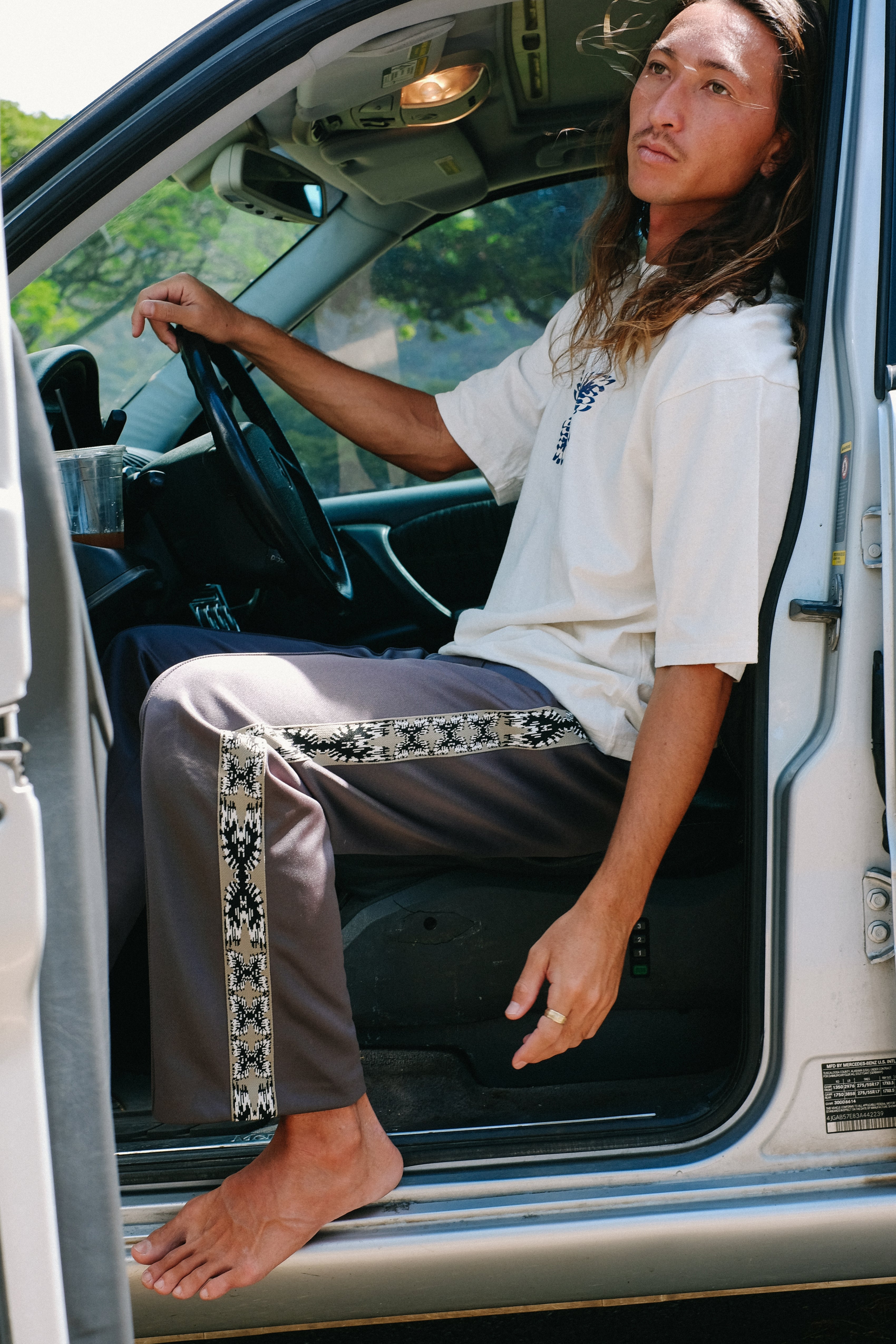 Kūhiō Track Pants - Charcoal