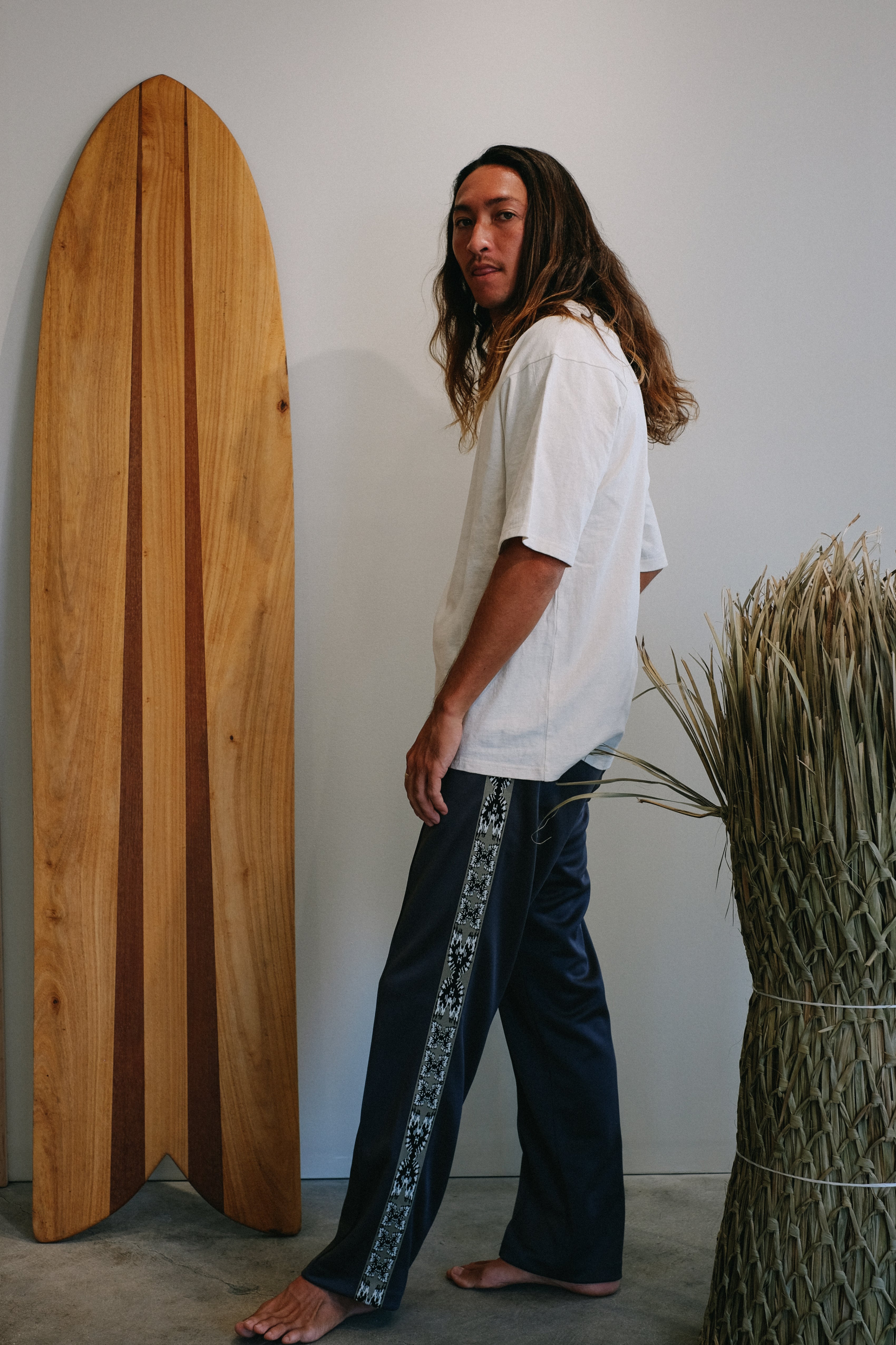 Kūhiō Track Pants - Charcoal