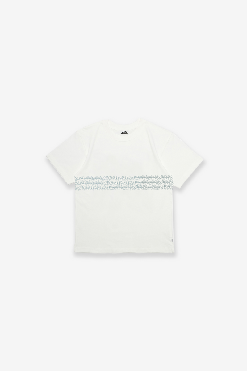 T-Shirt - Triple Lei - White
