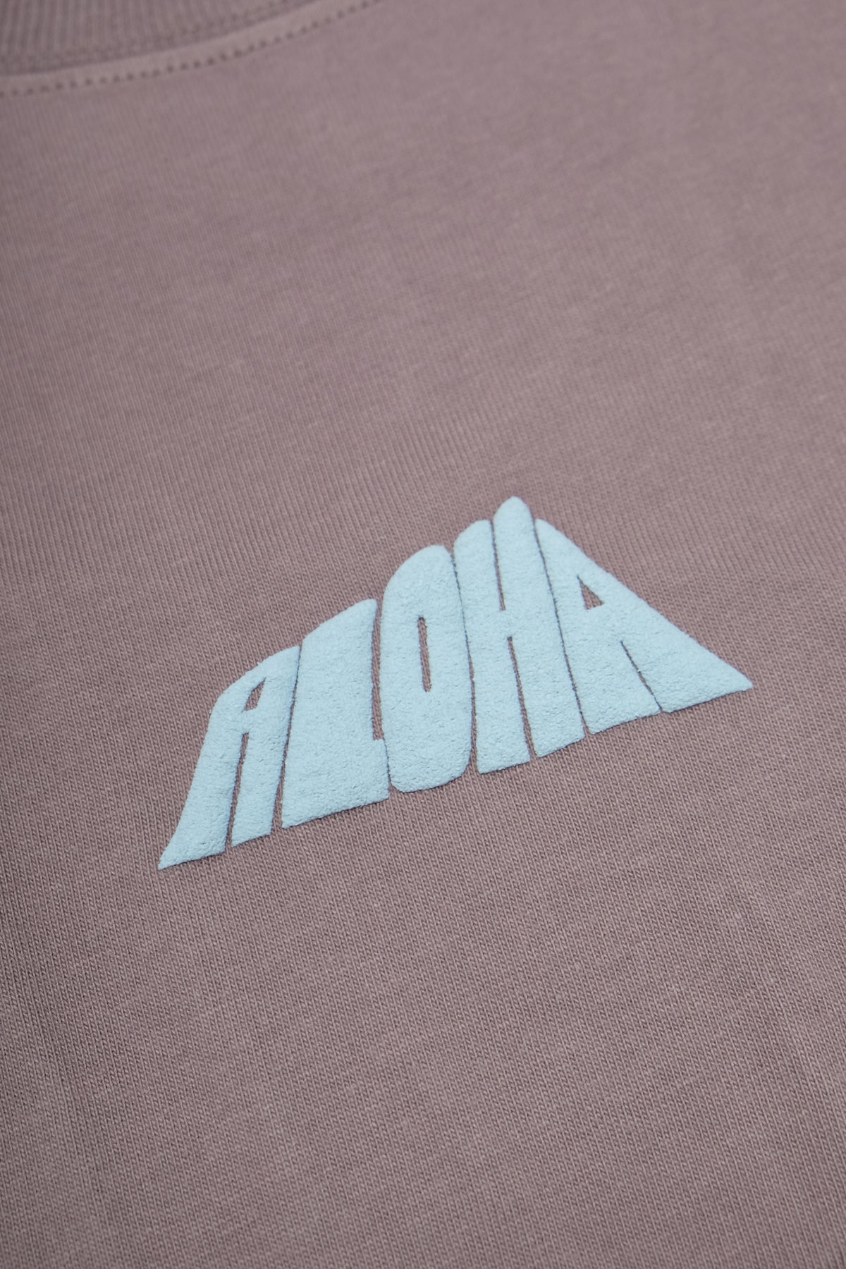 T-Shirt - Aloha Puffy - Lavender Gray