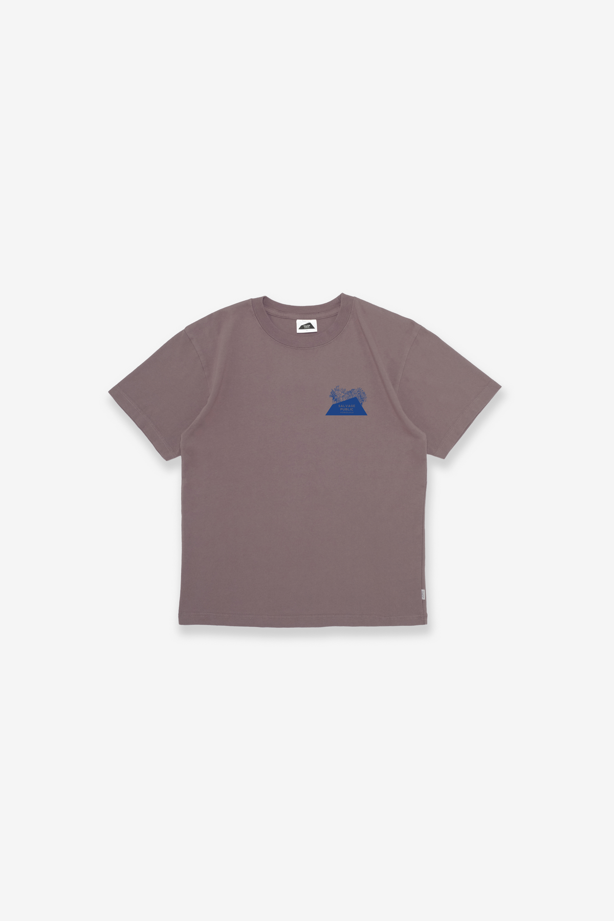 T-Shirt - Hawaii Illustration - Lavender Gray
