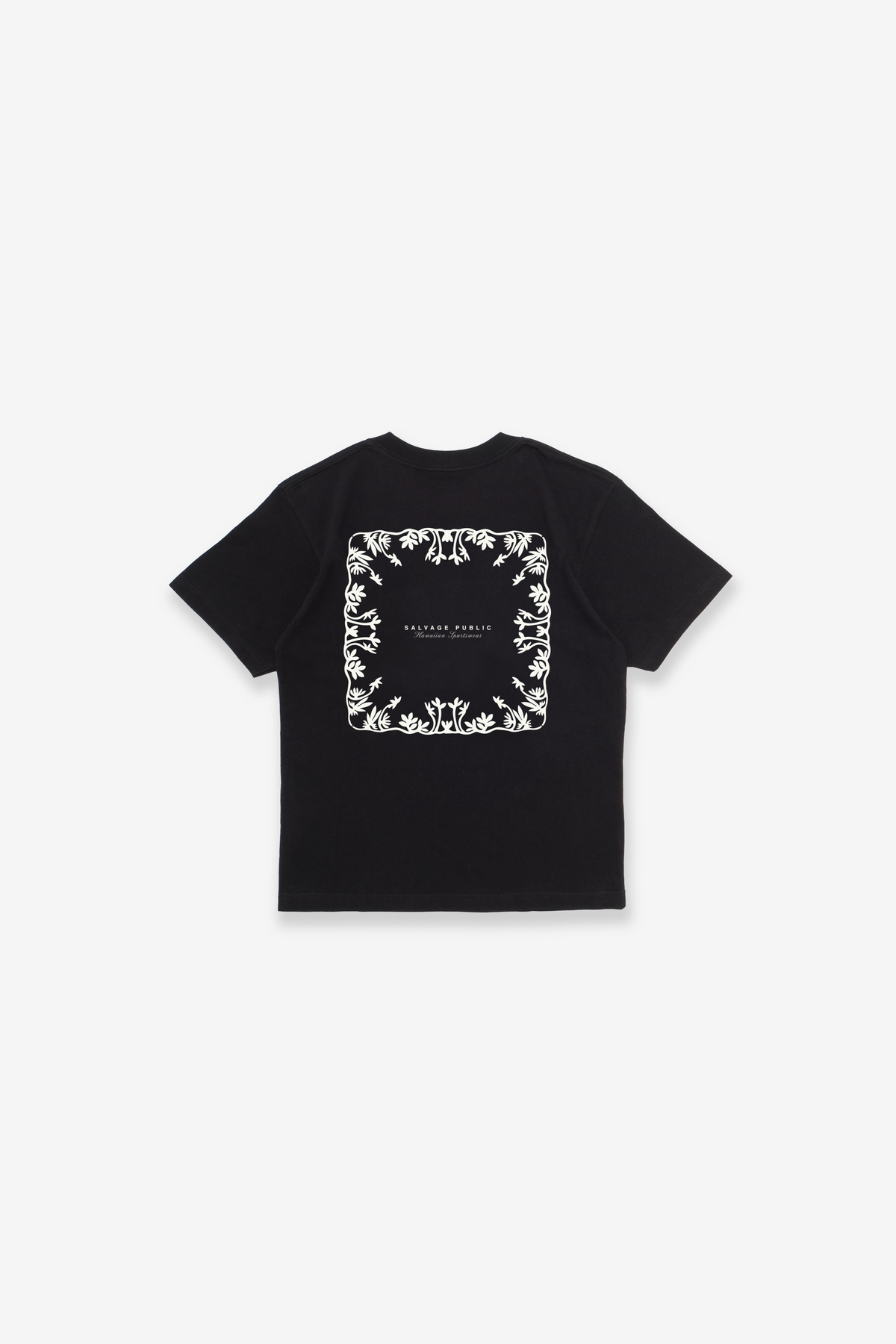 T-Shirt - Naupaka Crest - Black