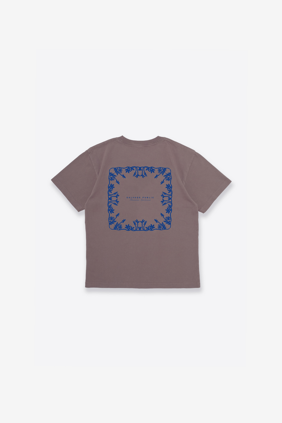 T-Shirt - Naupaka Crest - Lavender Gray