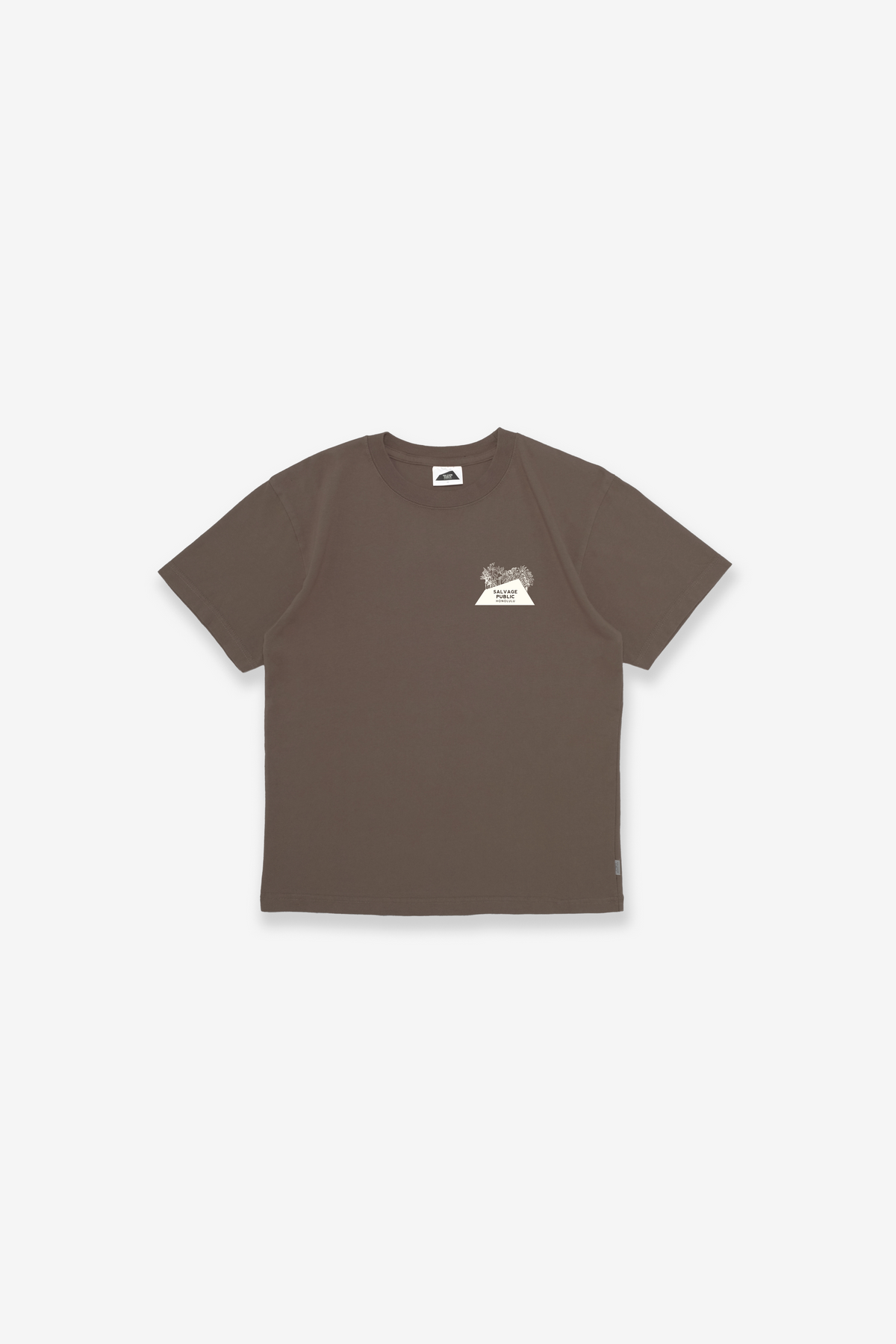 T-Shirt - Hawaii Illustration - Brown