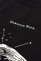 T-Shirt - Hawaiian Wave - Black