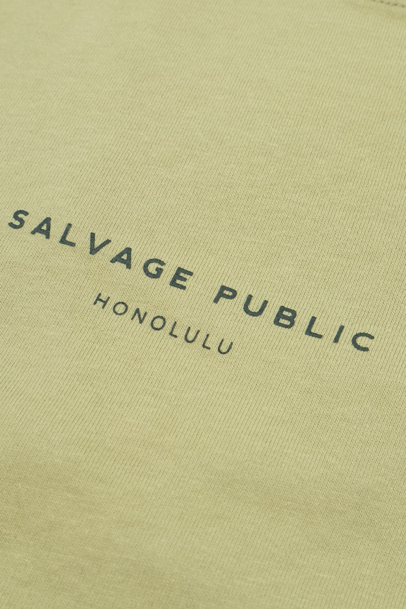 T-Shirt - Brand Stamp - Sage
