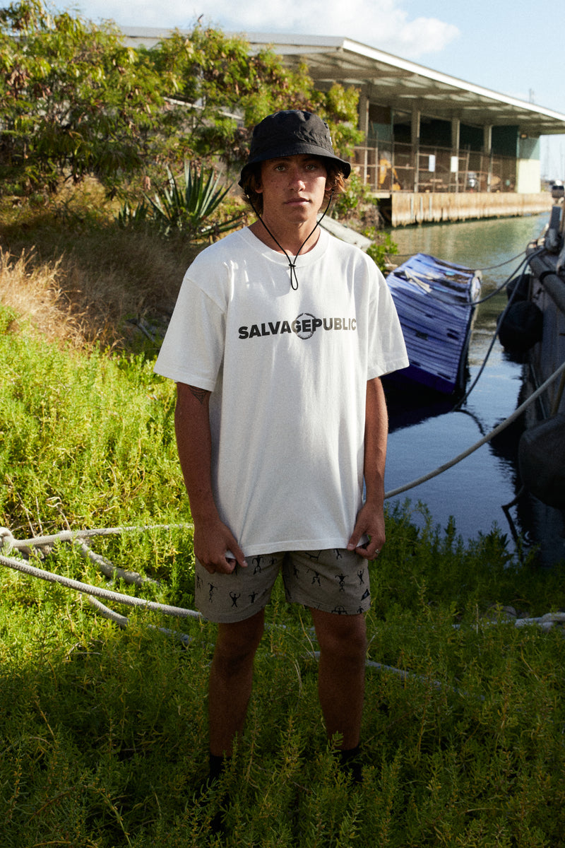 T-Shirt - Hawaiian Sportswear - Black