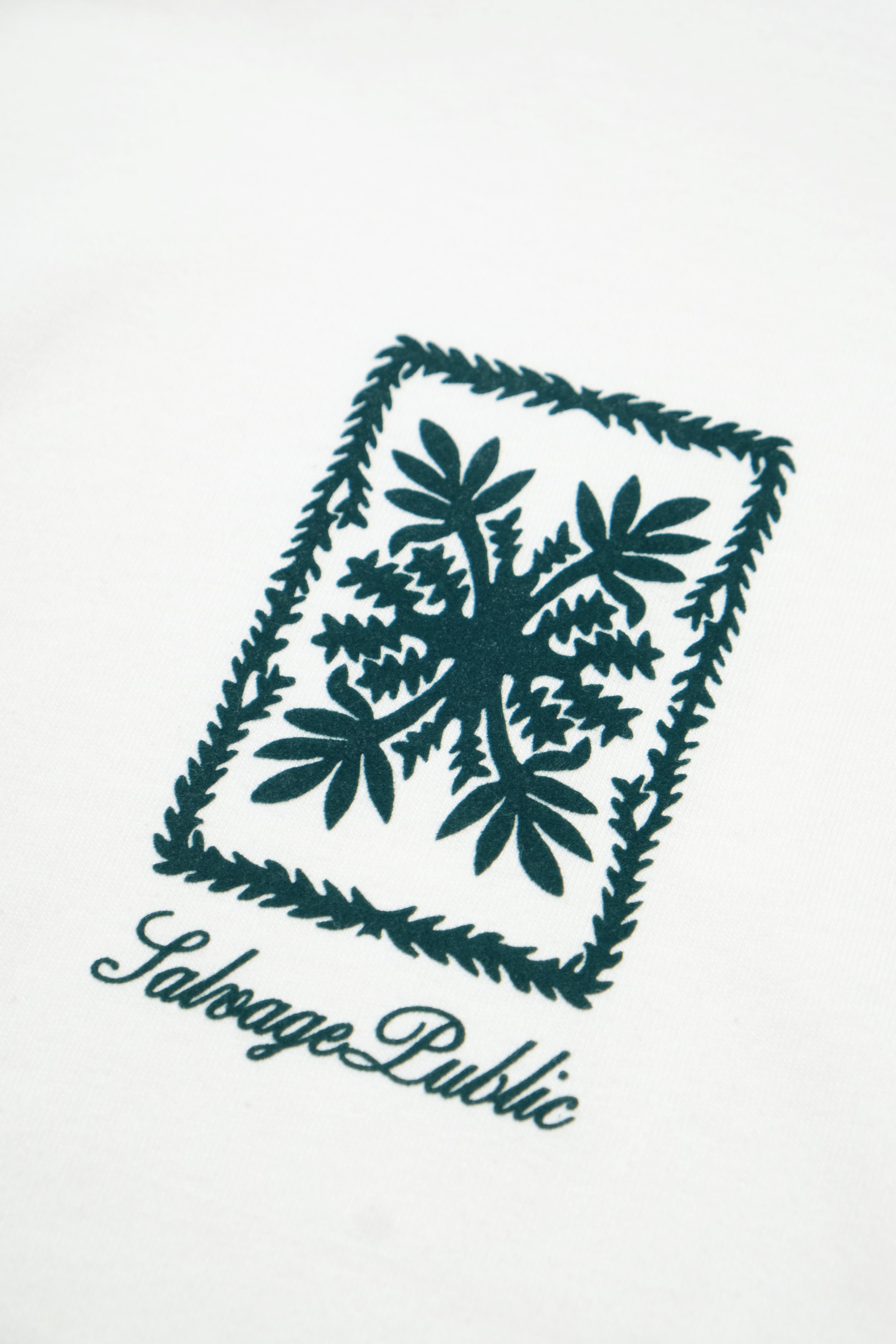 T-Shirt - Ti Leaf - White