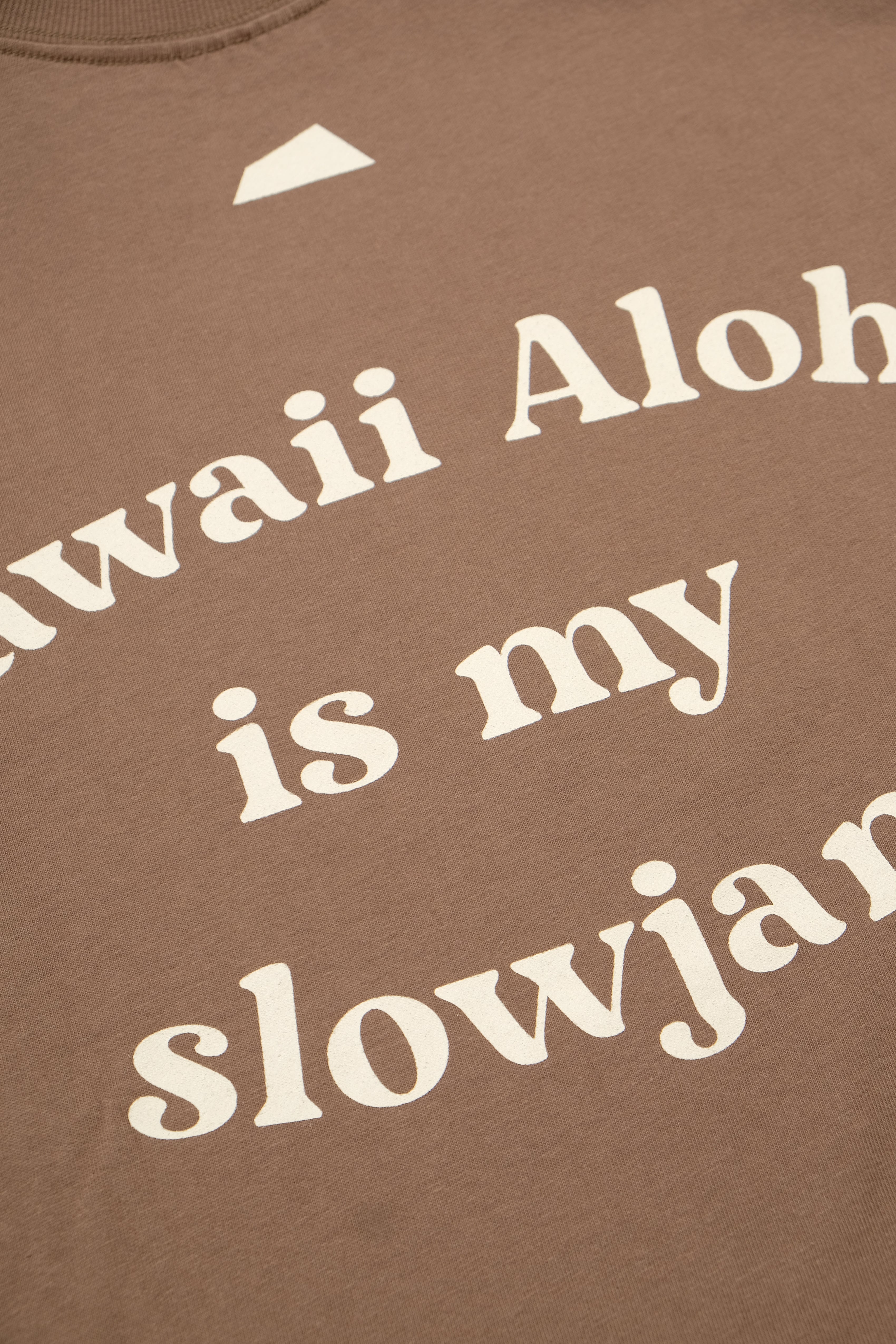 T-Shirt - Slow Jam- Shiitake Brown