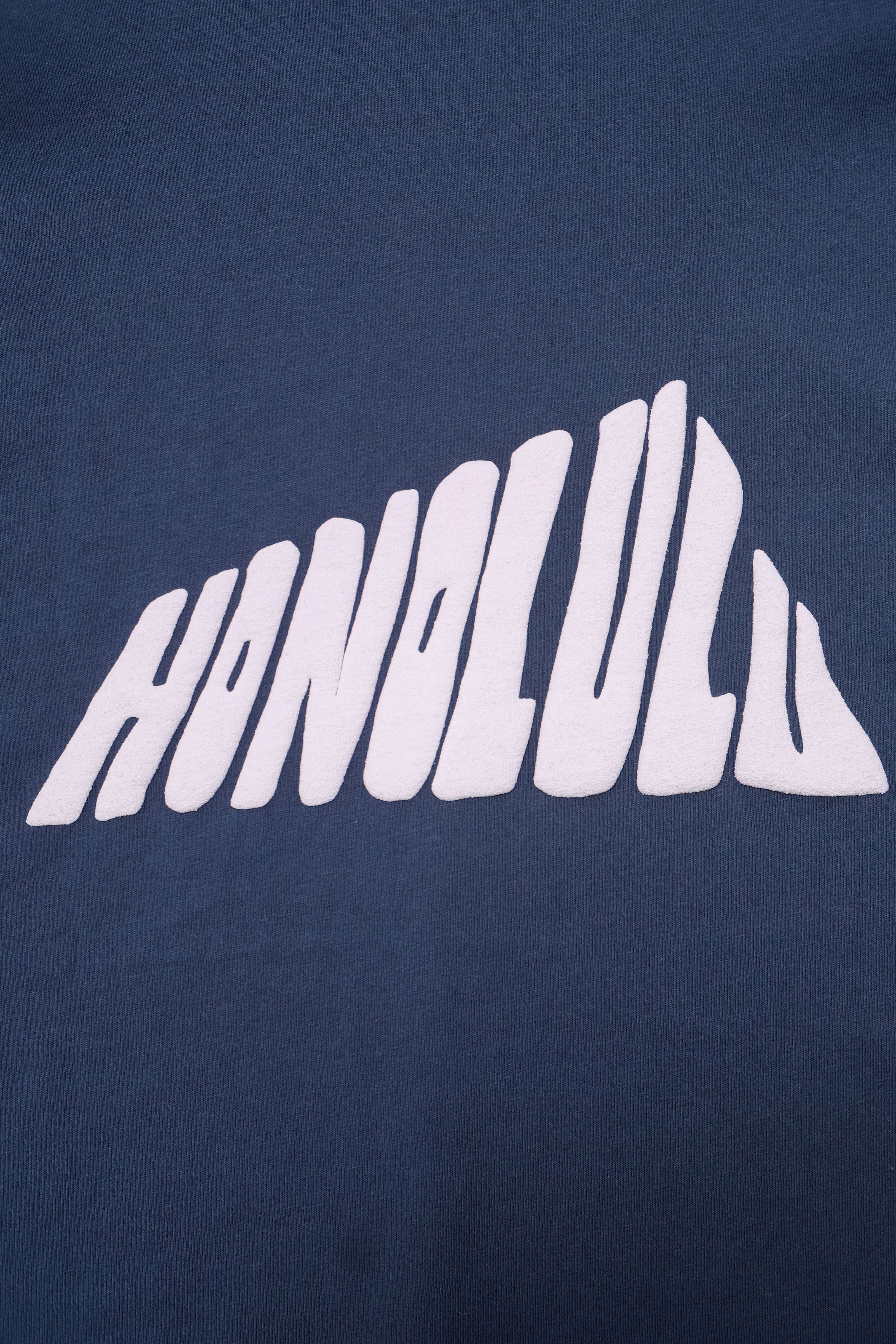 T-Shirt - Honolulu Puffy - Denim Blue
