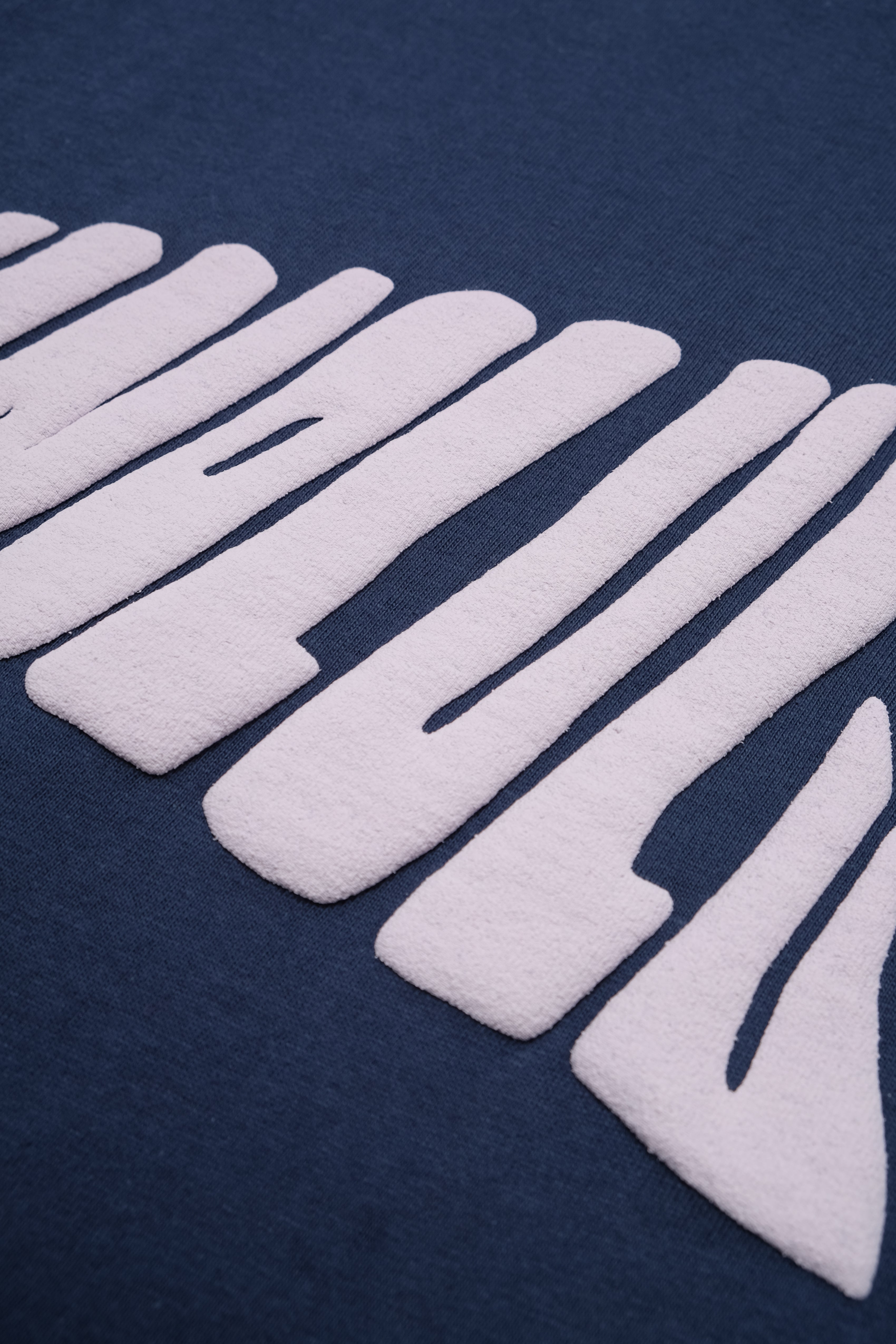 T-Shirt - Honolulu Puffy - Denim Blue