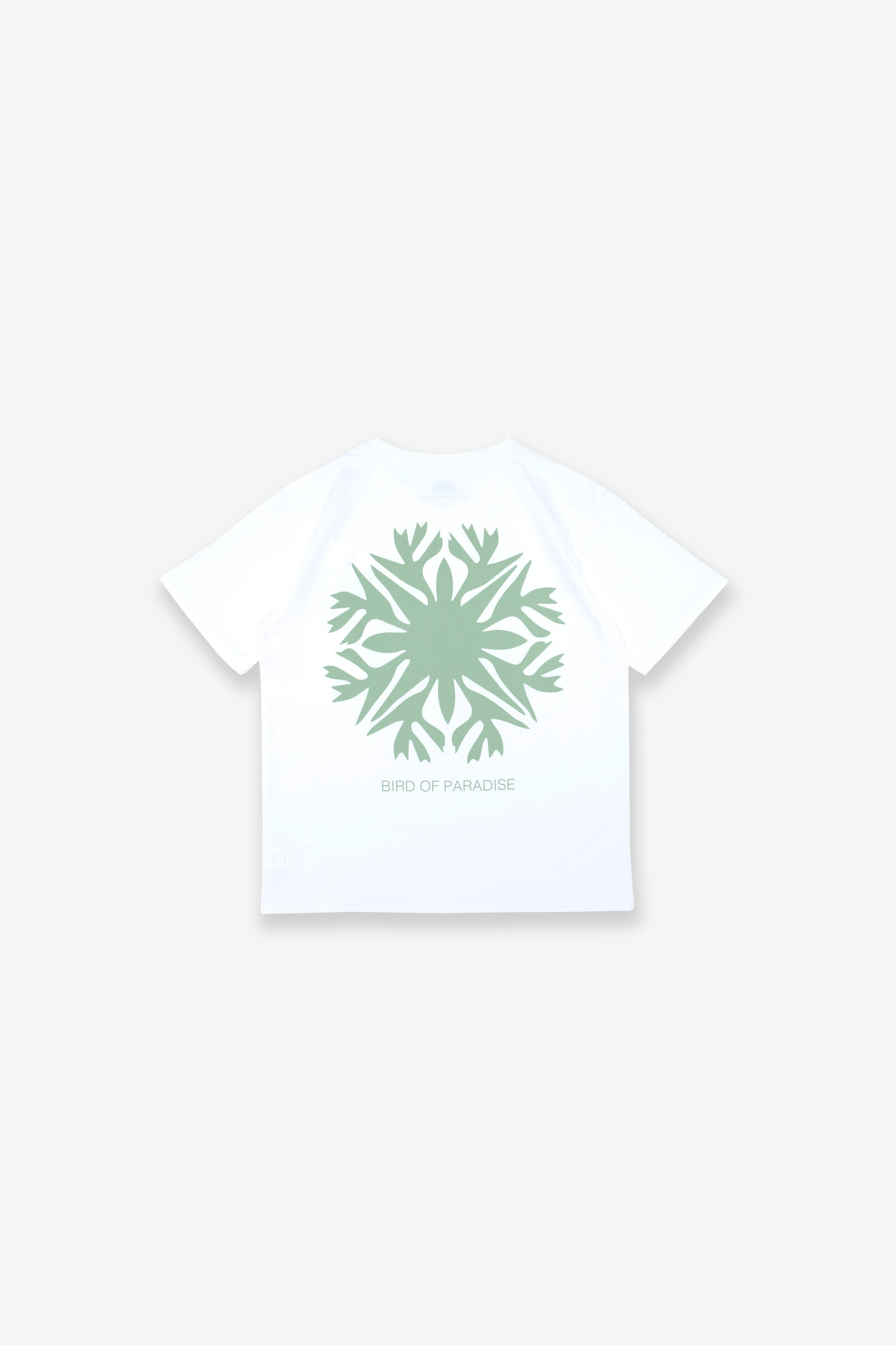 UPF Surf T-Shirt - Bird of Paradise - White