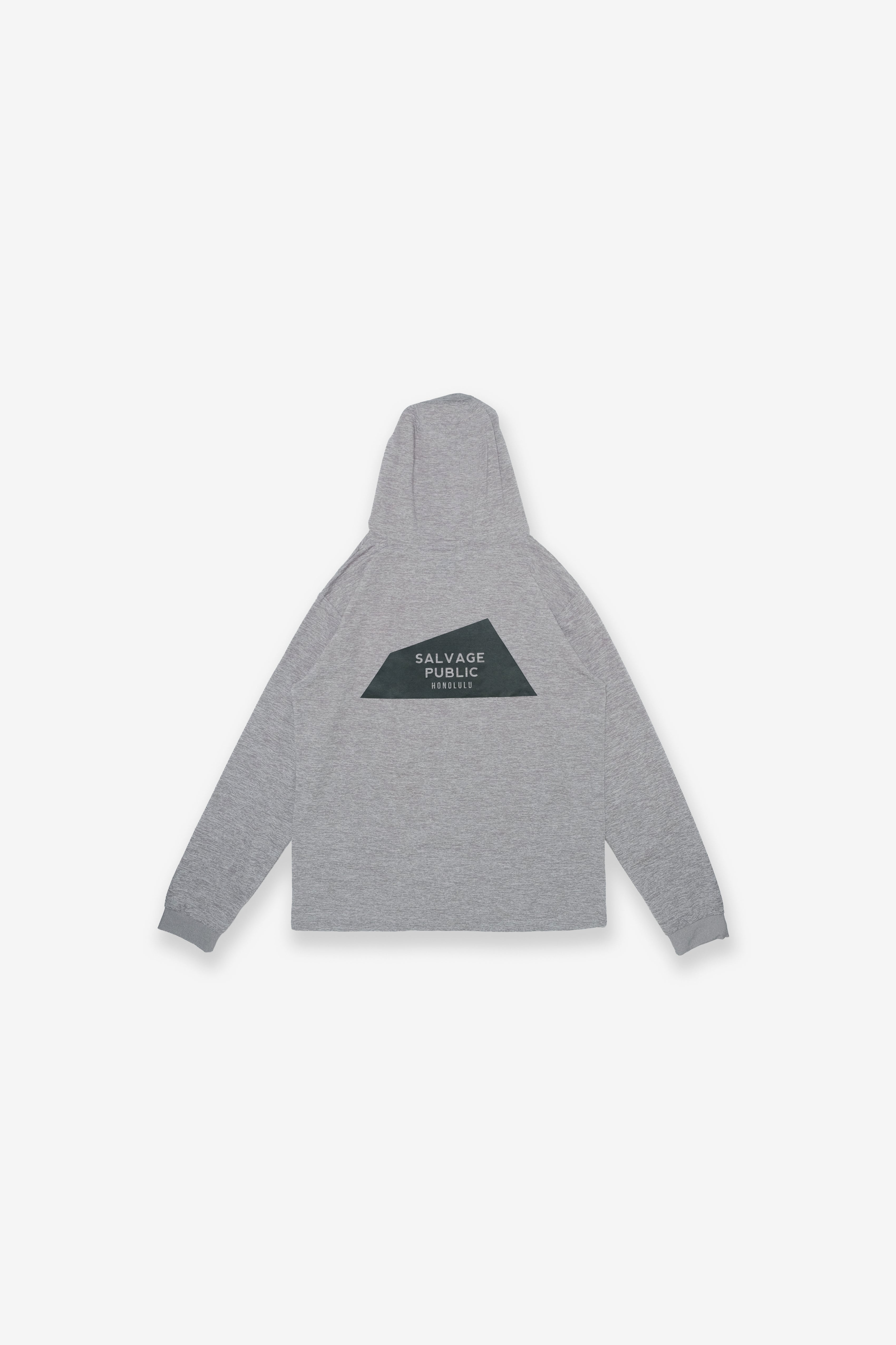UPF Hooded Longsleeve -Team Logo - Gray