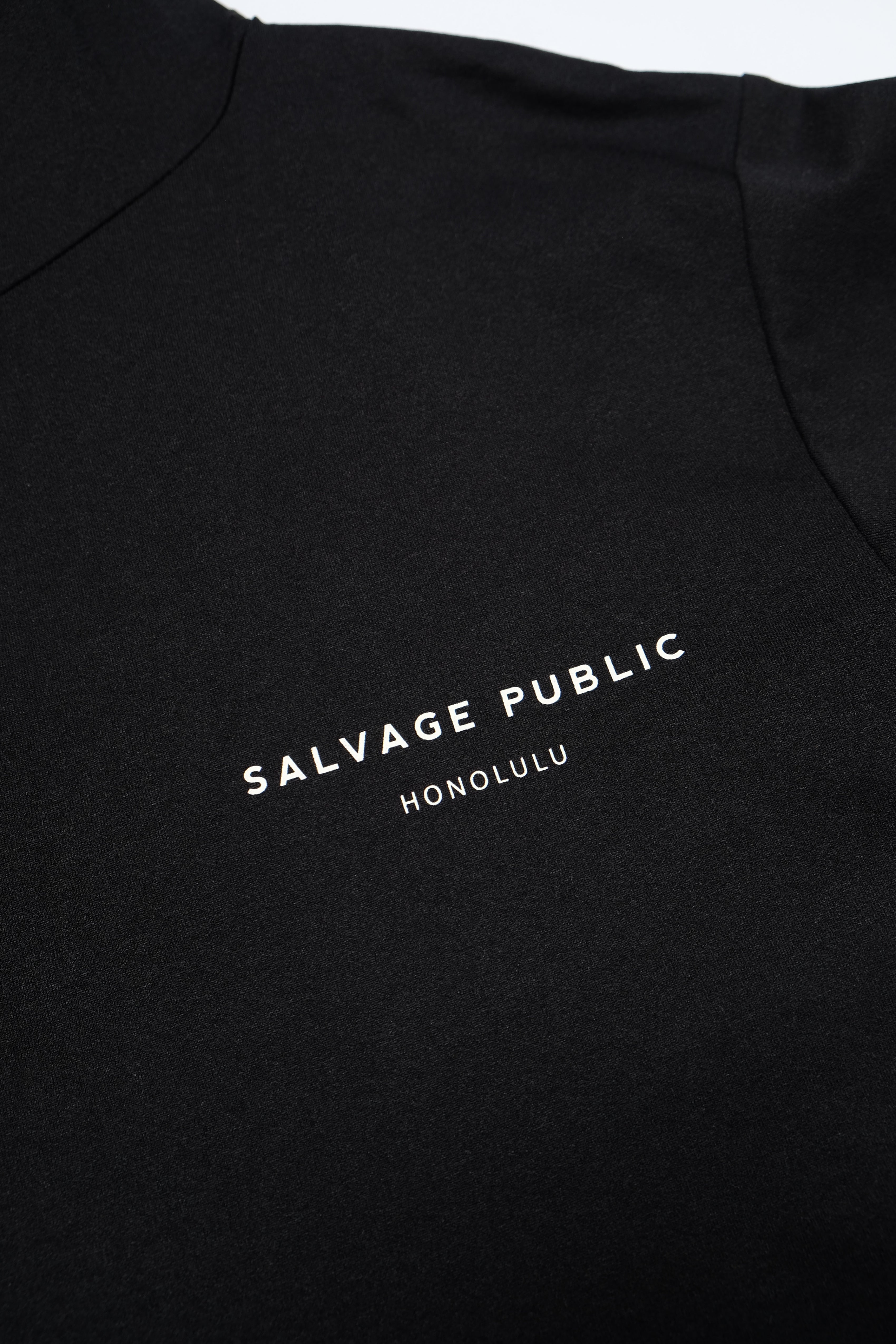 UPF Hooded Longsleeve -Team Logo - Black