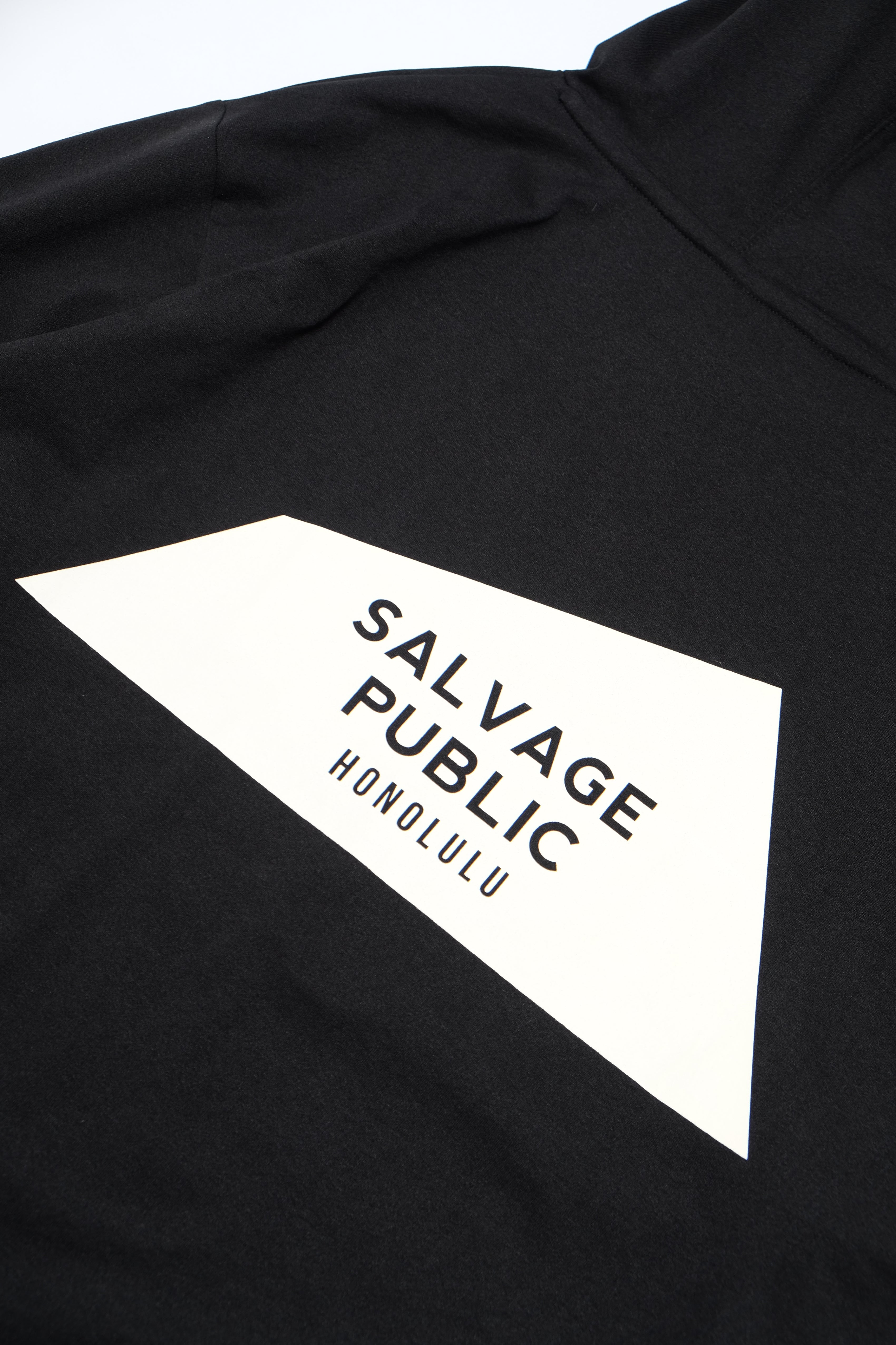UPF Hooded Longsleeve -Team Logo - Black