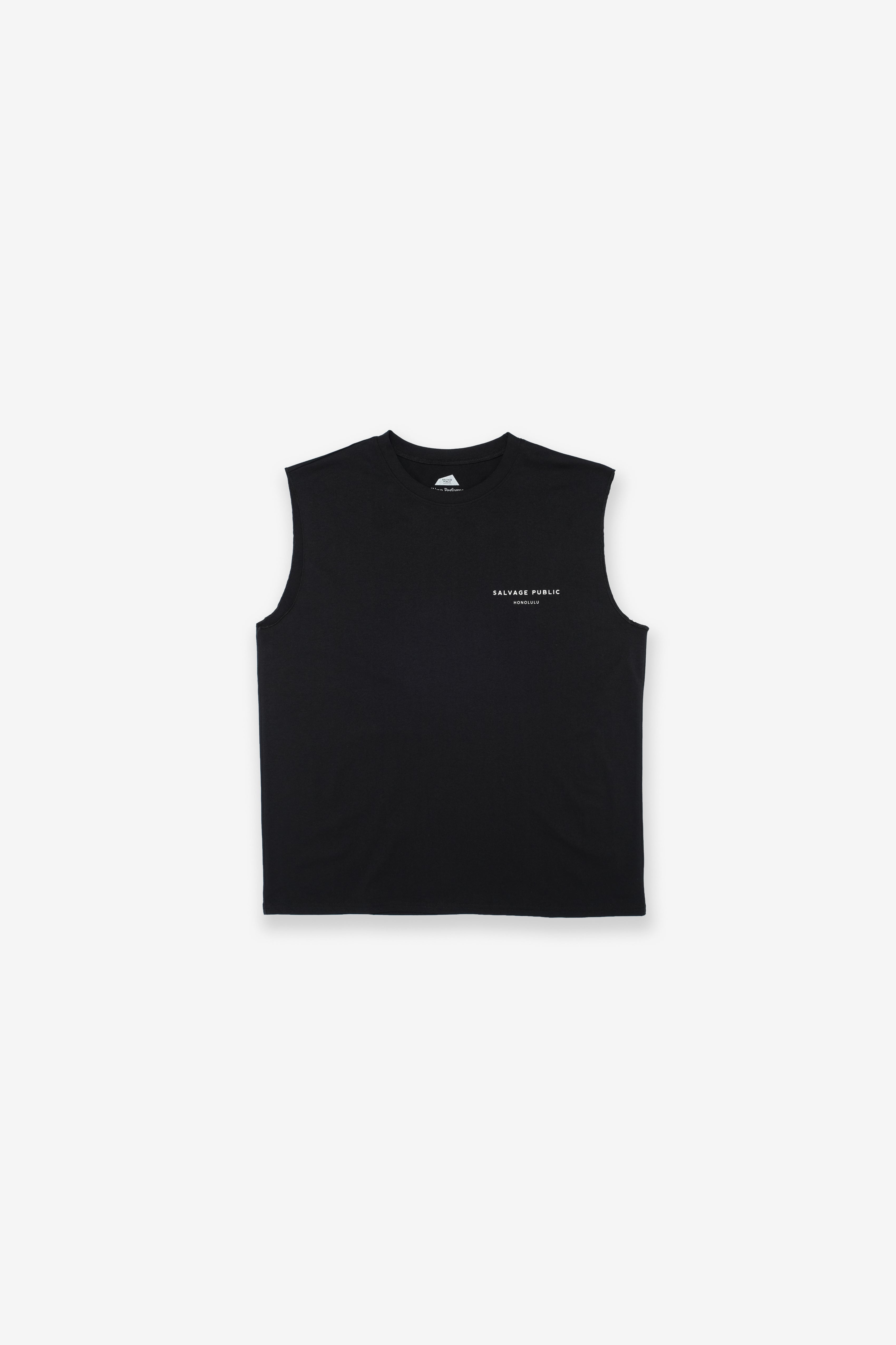 UPF Sleeveless - Team Logo - Black