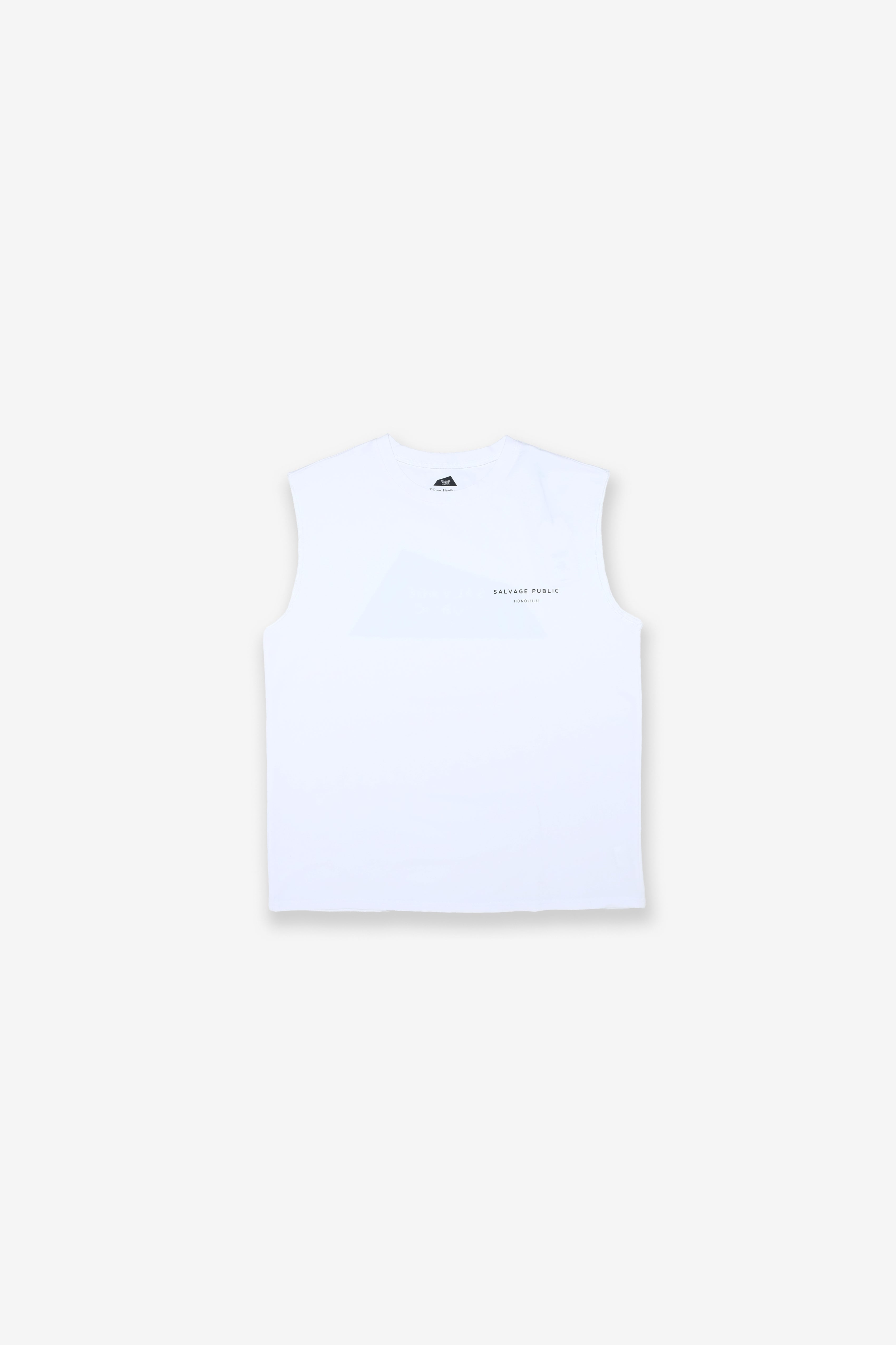 UPF Sleeveless - Team Logo - White