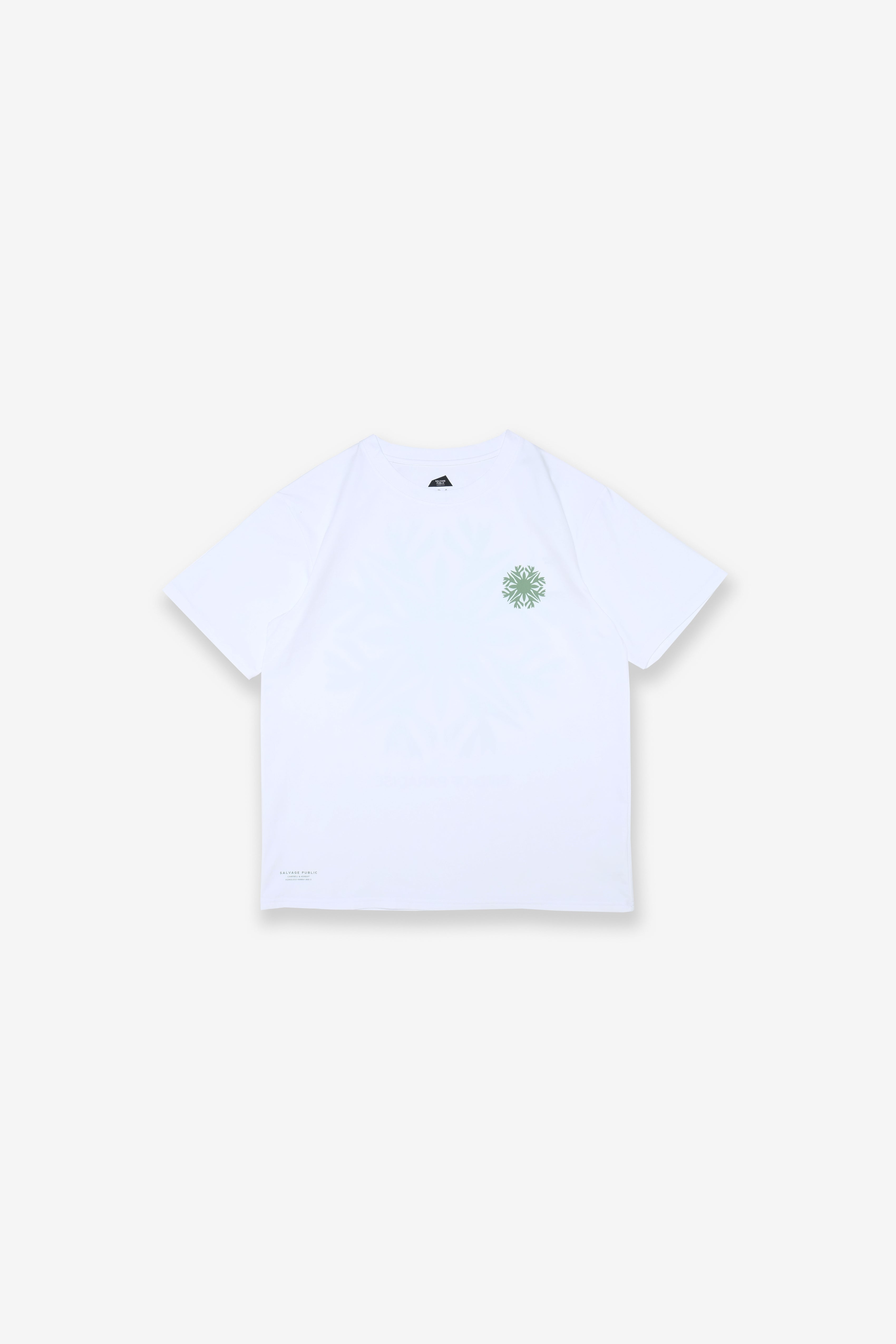 UPF Surf T-Shirt - Bird of Paradise - White