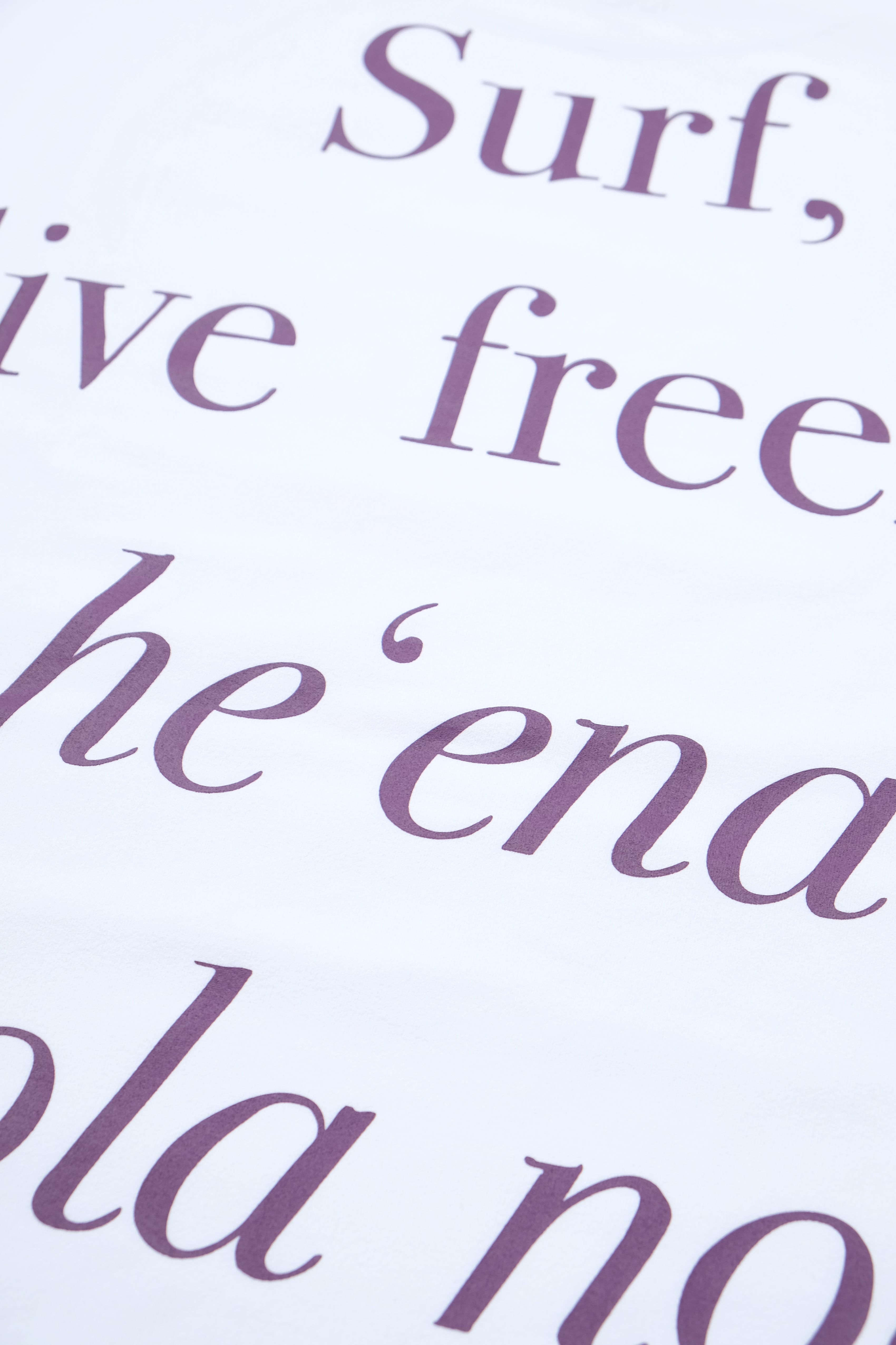 UPF Long Sleeve T-Shirt - Live Freely - White