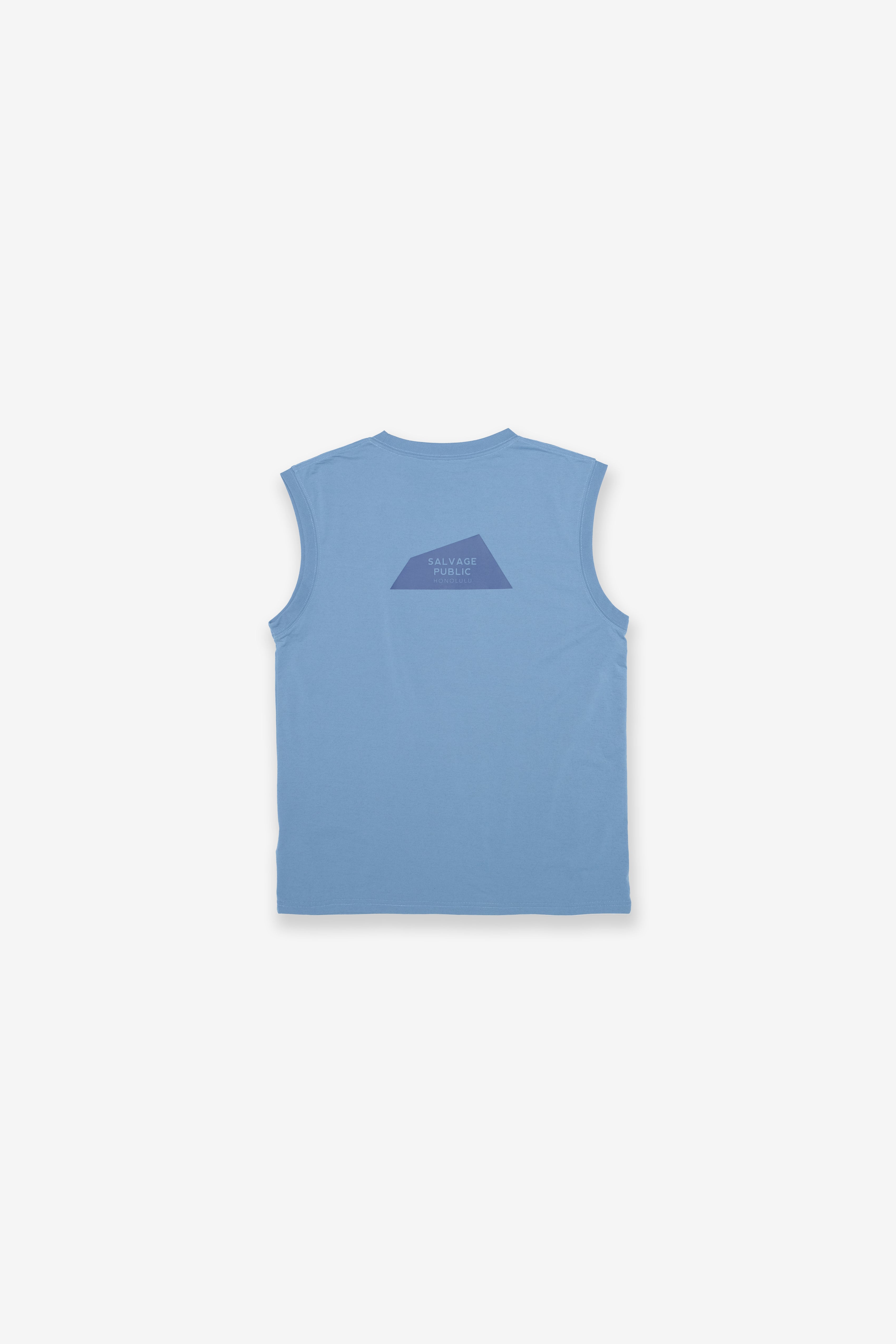 UPF Sleeveless - Core Logo - Blue - Shigira Resort