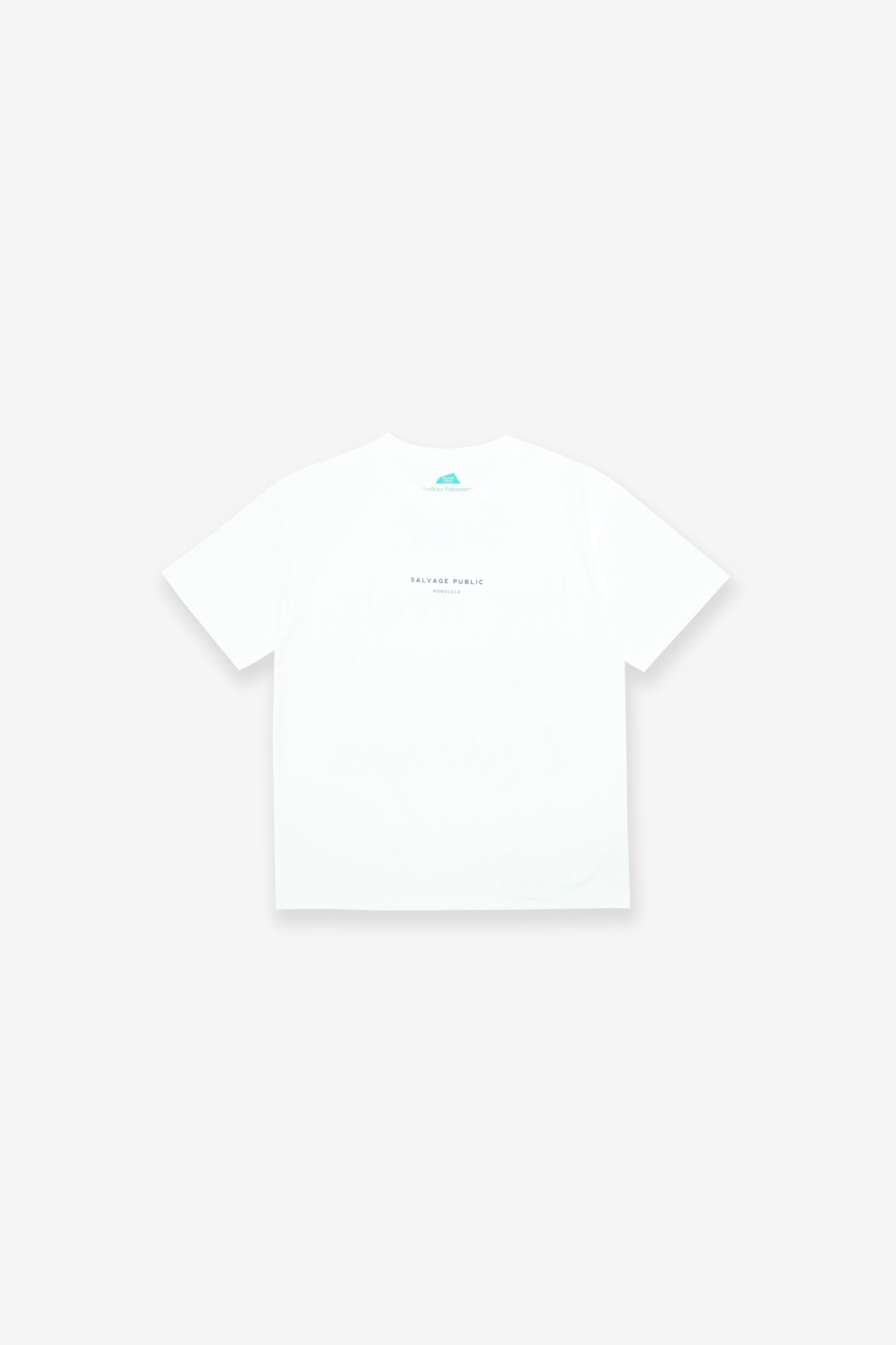 UPF T-Shirt - Live Freely - White - Shigira Resort