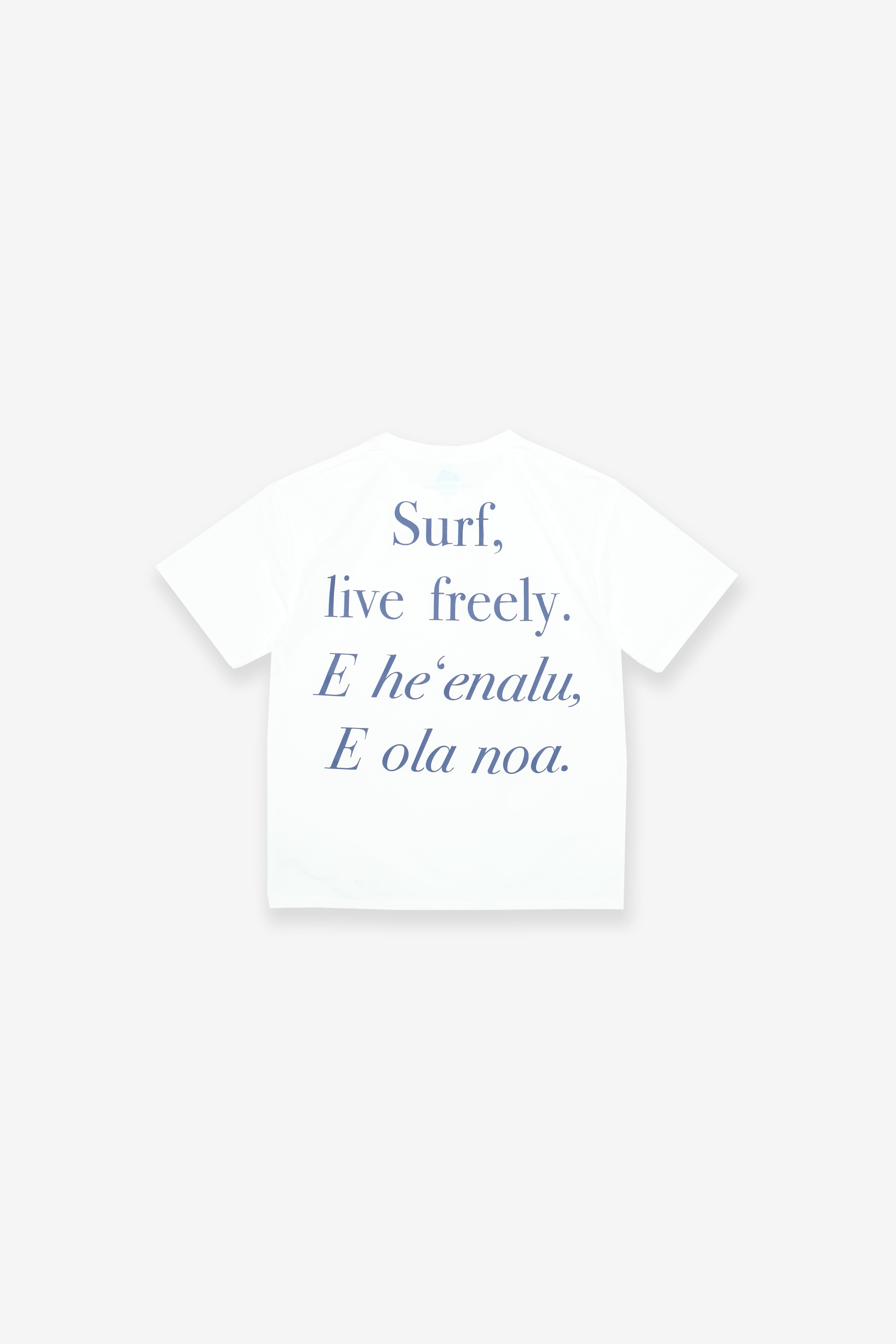 UPF T-Shirt - Live Freely - White - Shigira Resort