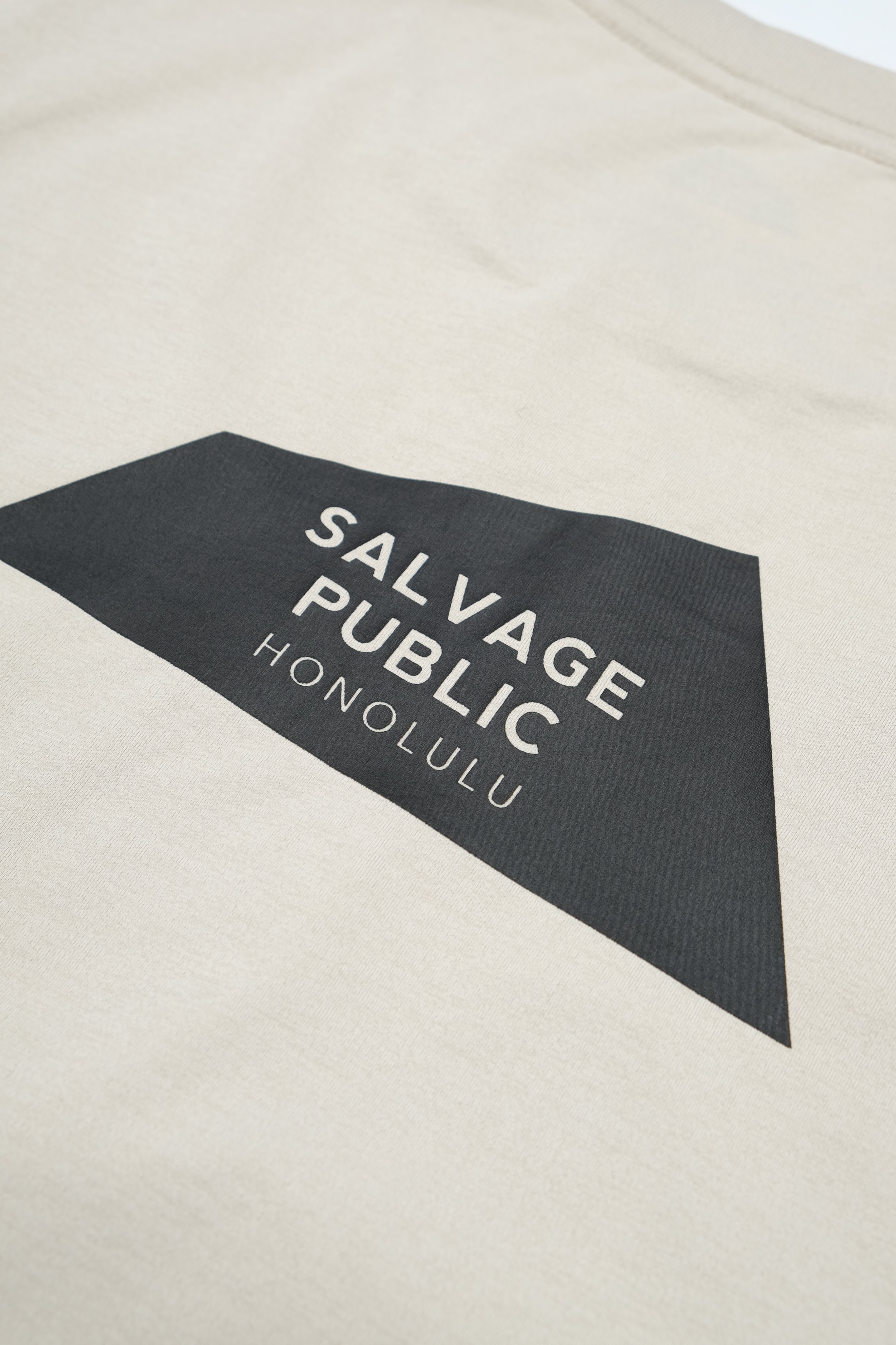 UPF Sleeveless - Core Logo - Sand - Shigira Resort
