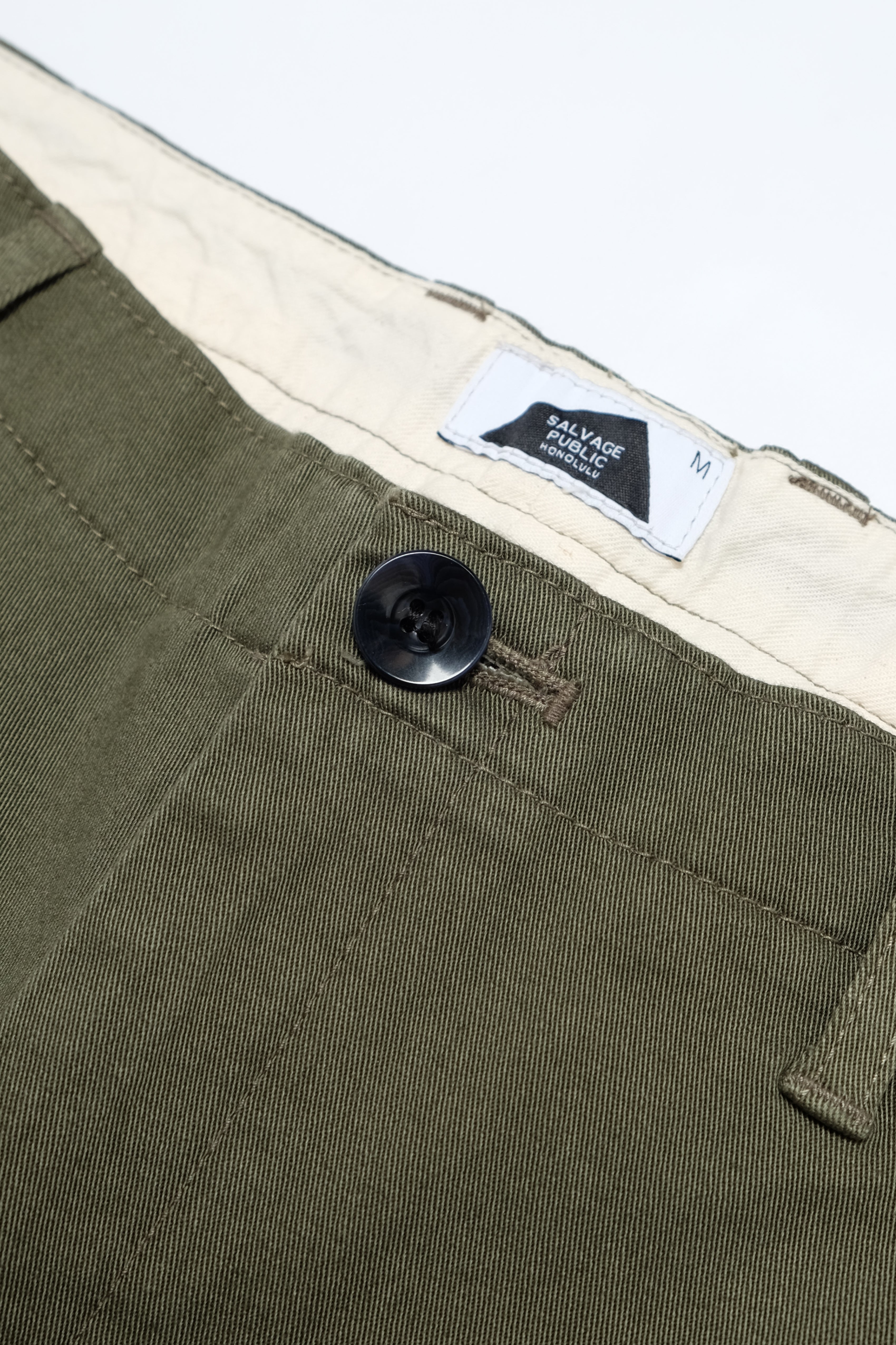 Venice Chino Pant - Olive Green