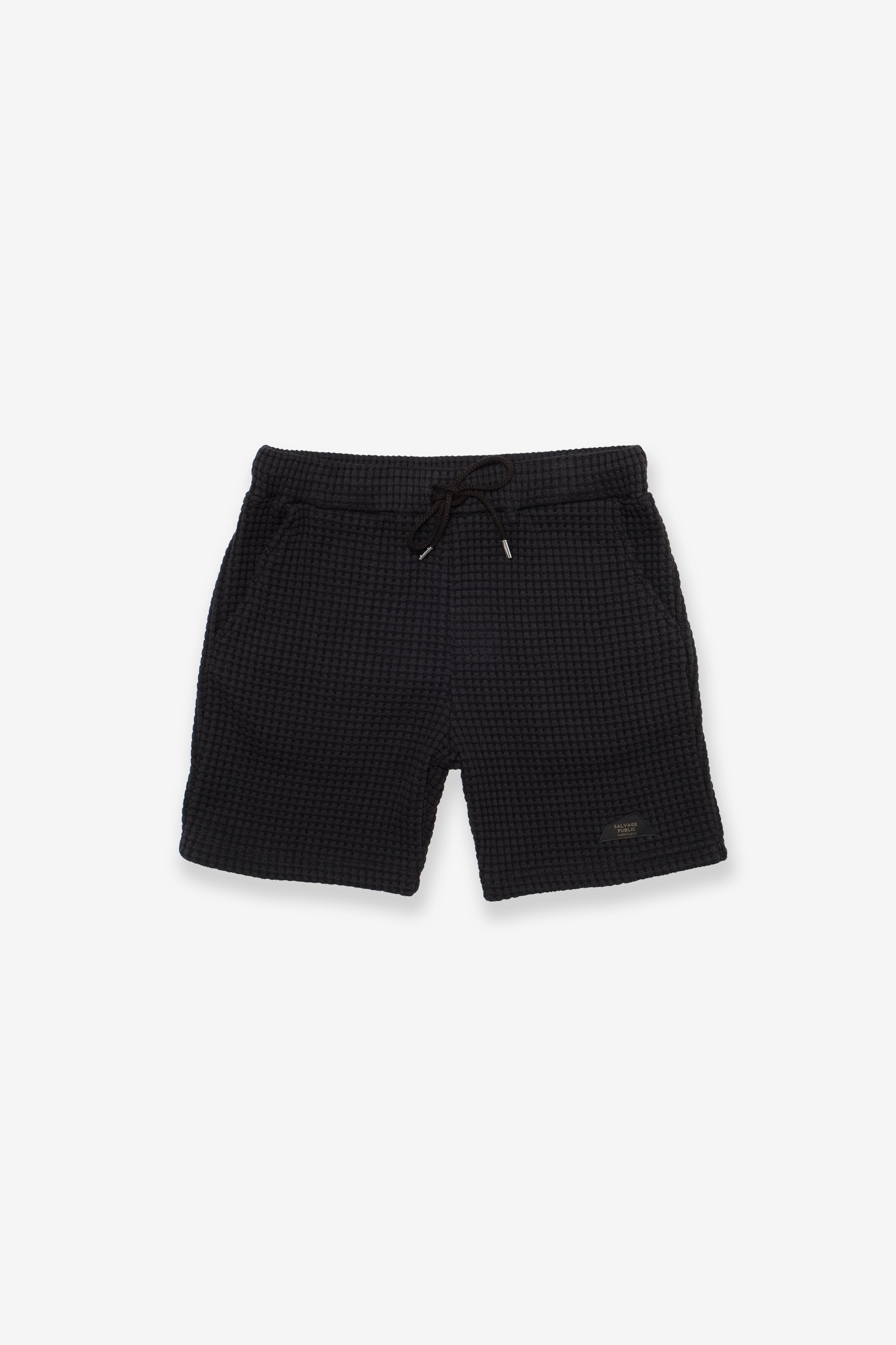 Waffle Shorts - Black