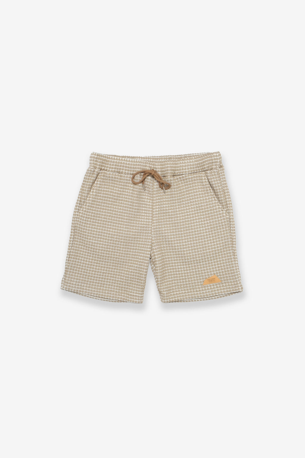 Waffle Shorts - Tan