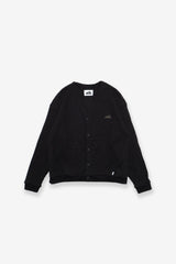 Big Waffle Cardigan - Black