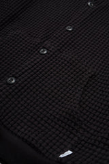 Big Waffle Cardigan - Black