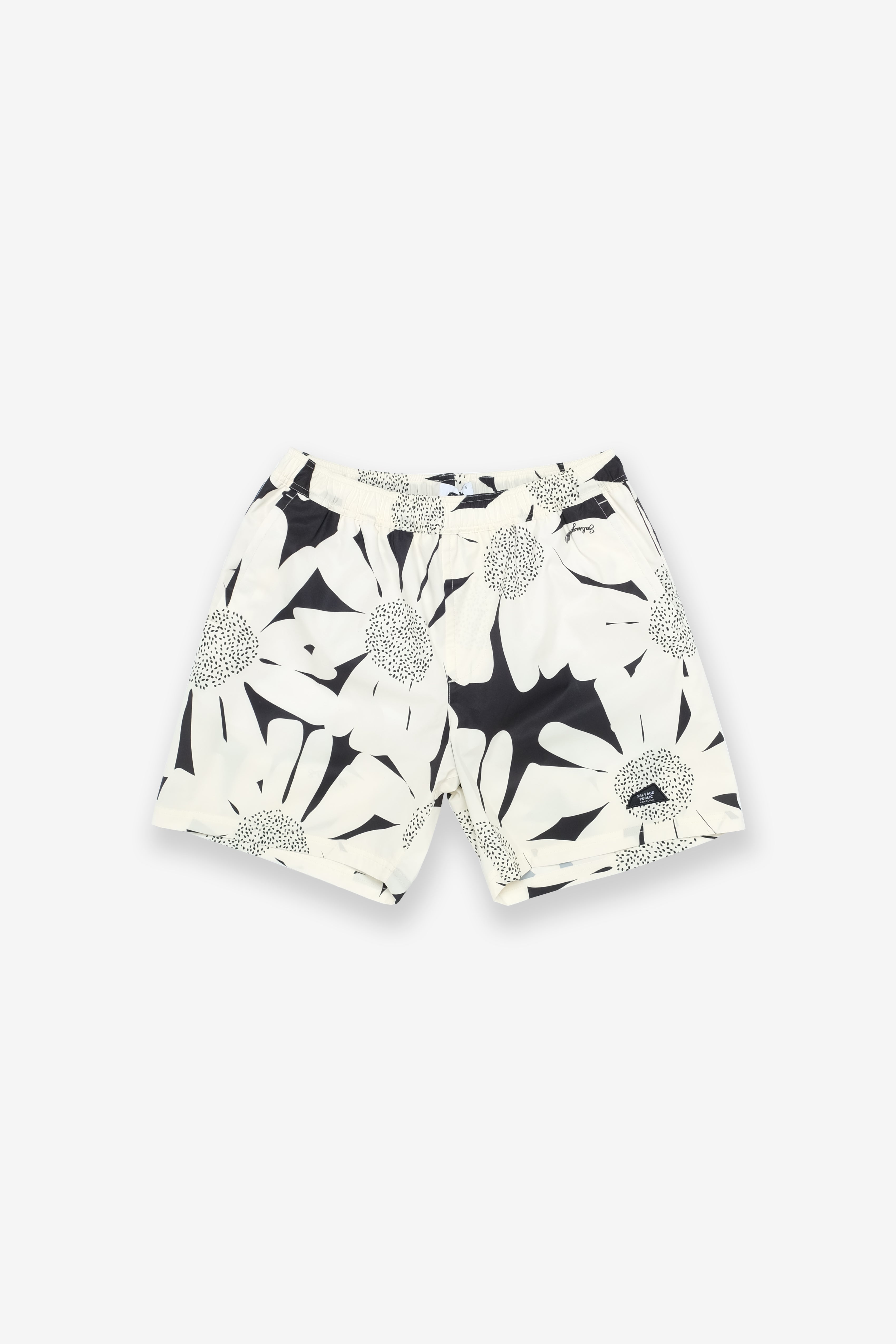Swim Shorts - Sunflower - Black