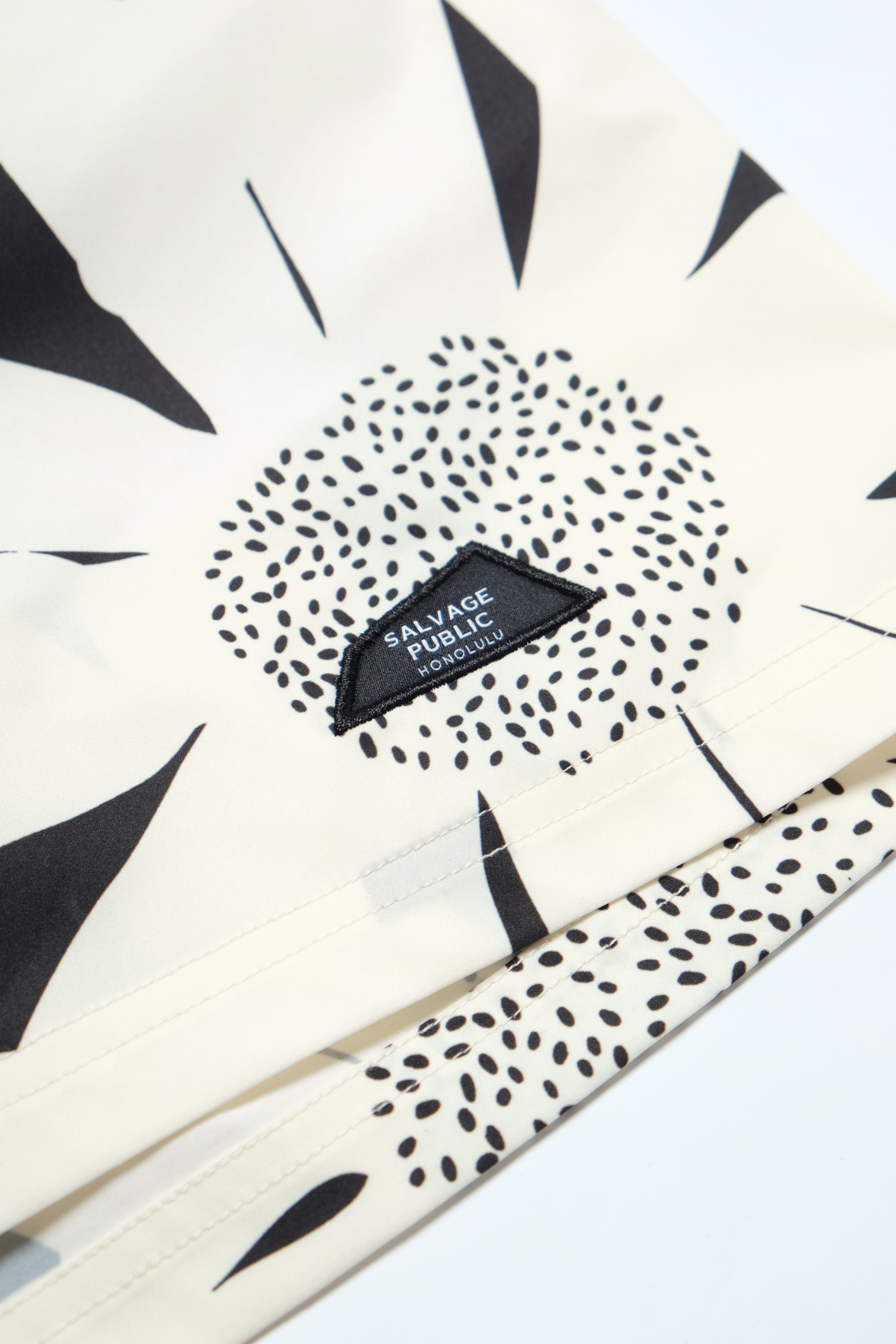 Swim Shorts - Sunflower - Black