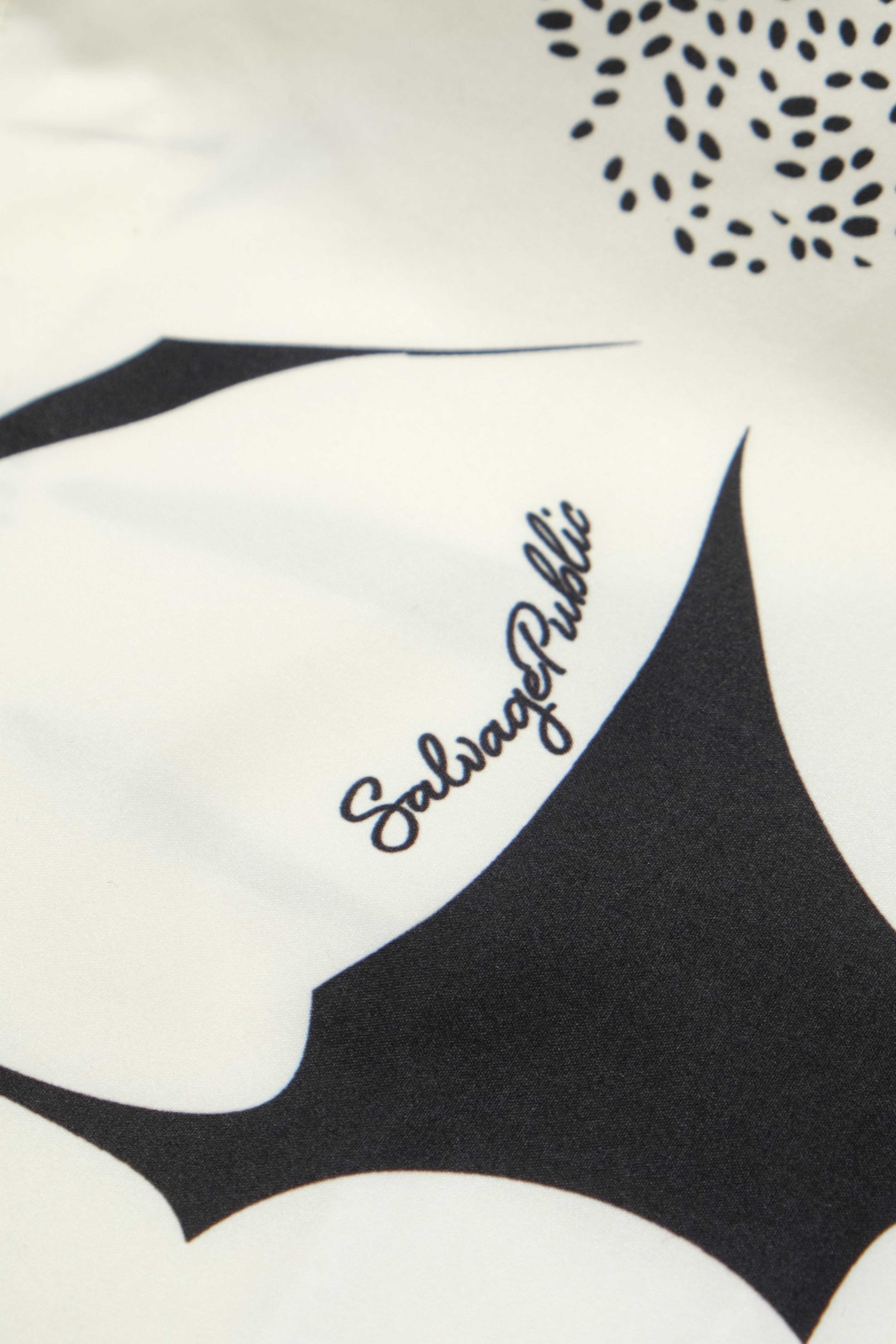 Swim Shorts - Sunflower - Black